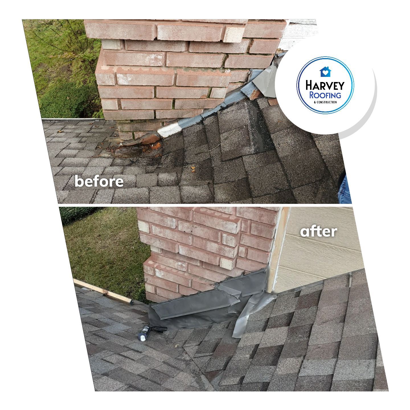 Residential Roofing Installation using ATLAS StormMaster Shake by Harvey Roofing & Construction