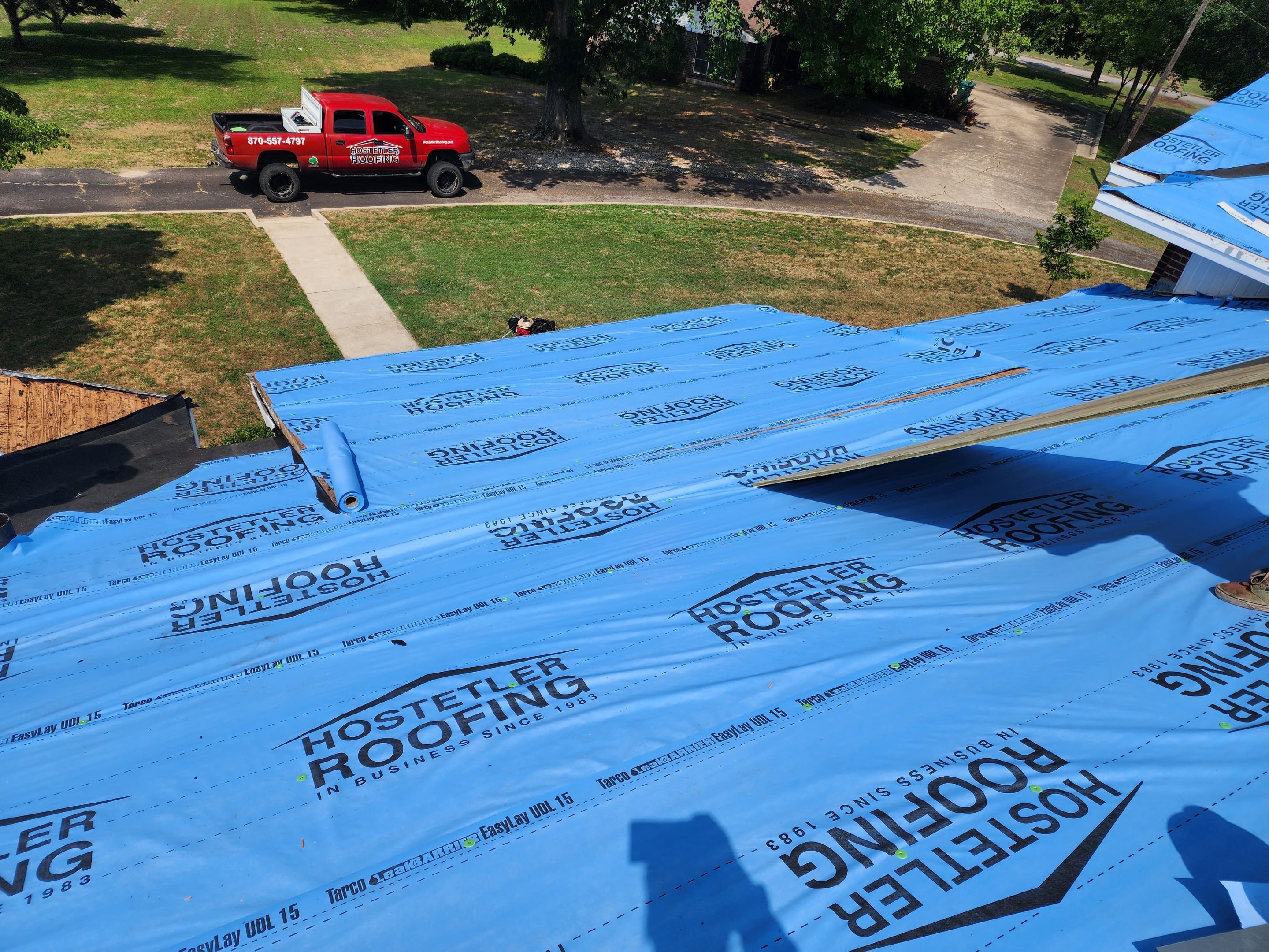 Residential Shingle Reroof using Malarkey Vista by Hostetler Roofing