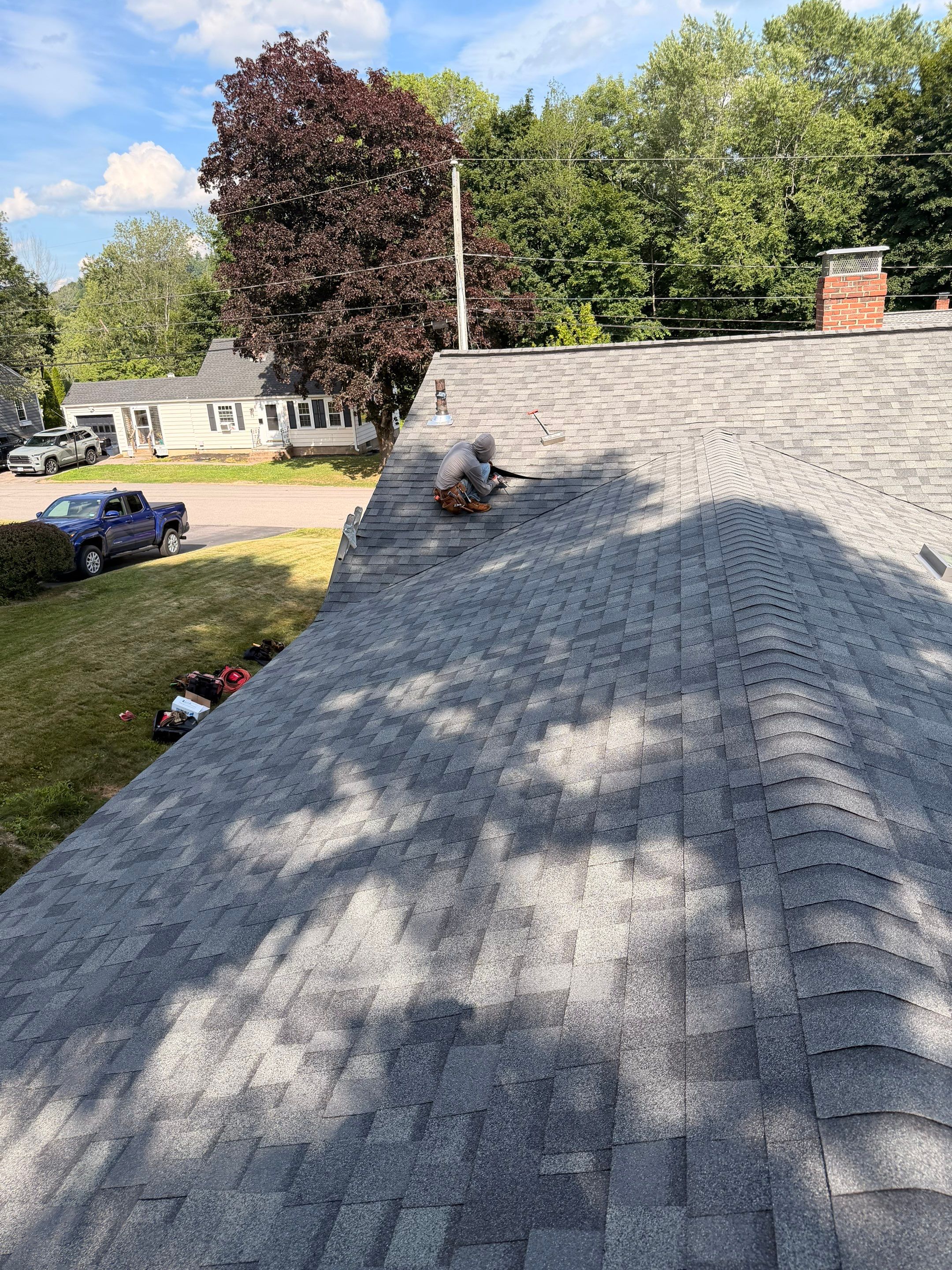 Dover, NH – Owens Corning Asphalt Shingle Roof Installation for Home Addition by Tall pine roofing