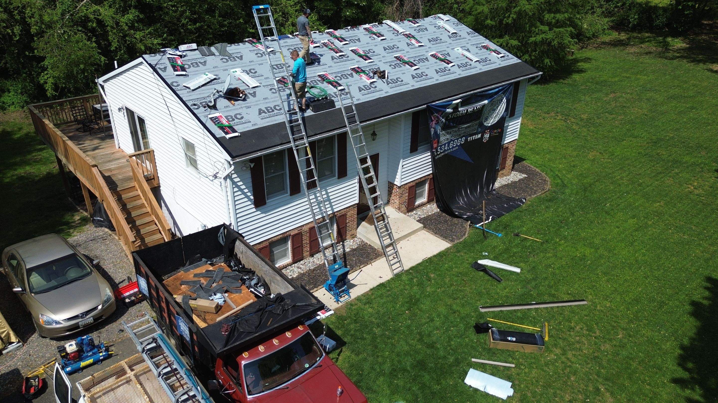 New Roof Install in Chesapeake Beach, MD  by Storm Ready Exteriors