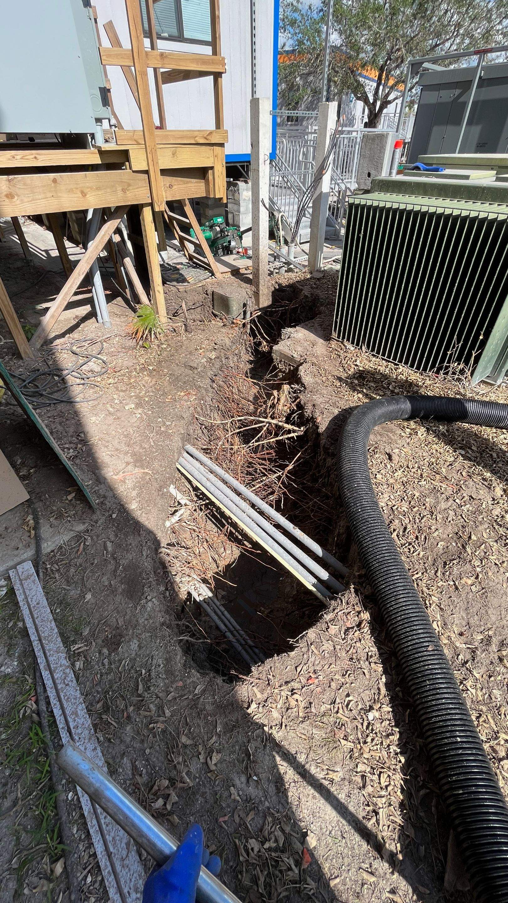 Ritz-Carlton Front Parking Daylighting by Don Mar, Inc. Storm Water Solutions