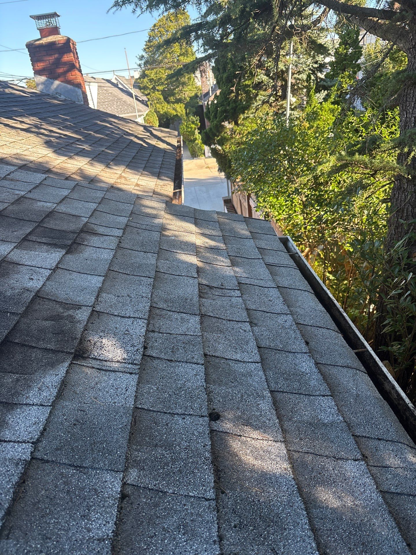 Comprehensive Gutter and Roof Debris Removal in Point Lookout by Above All Gutters