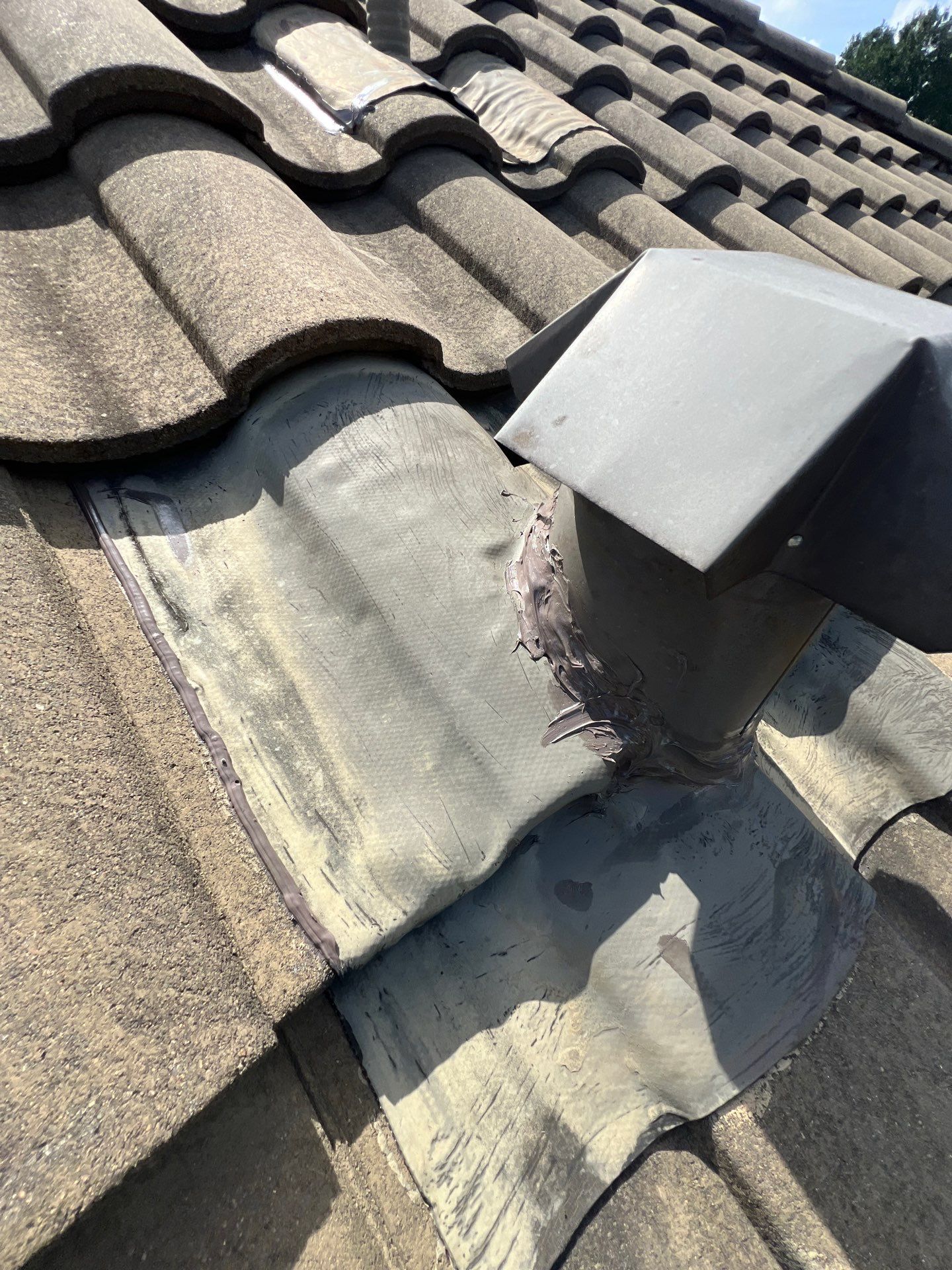 Residential Roofing Repair using tile by Roof Repair Services LLC