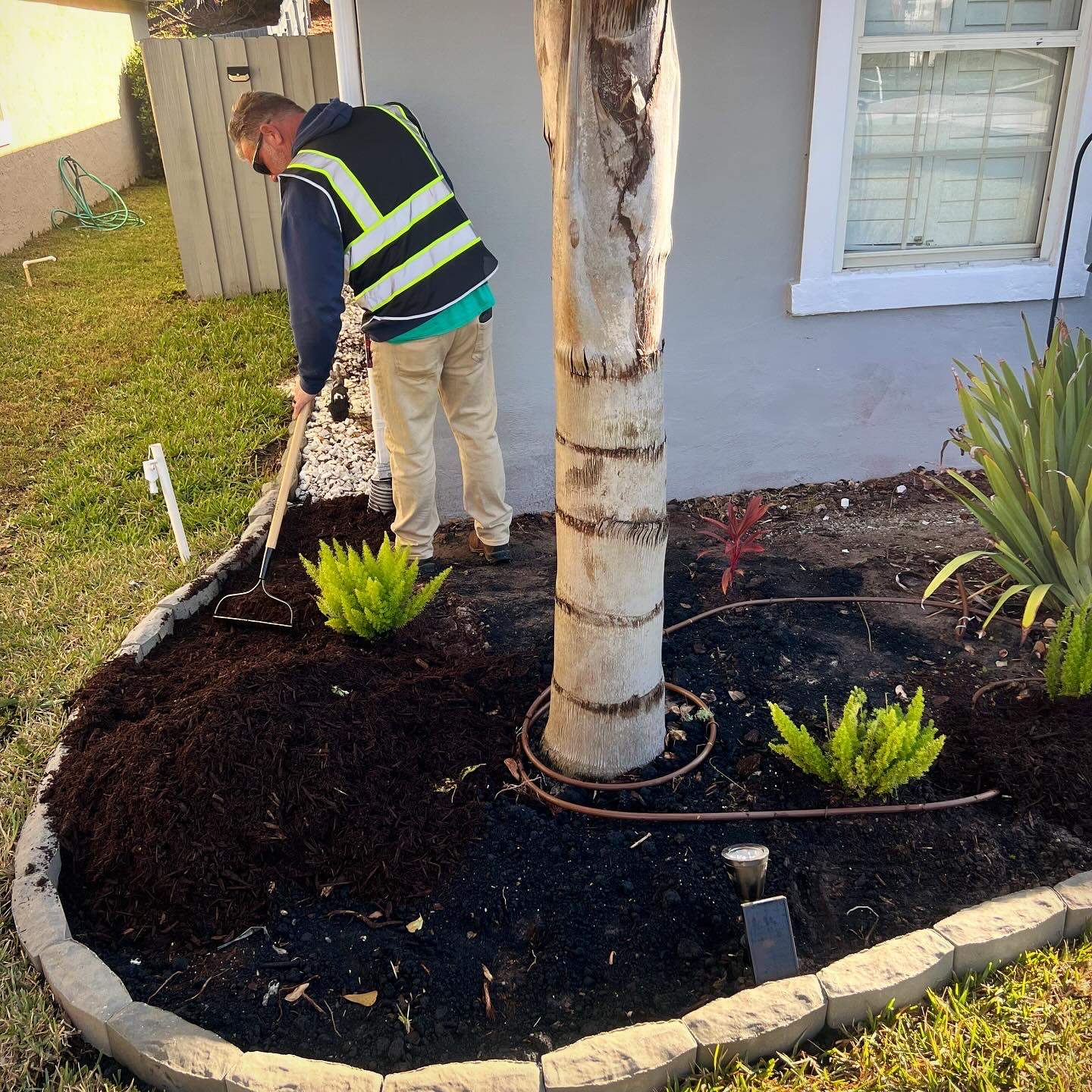 Mulch Installation | Ponte Vedra Residence by ProGreen Services