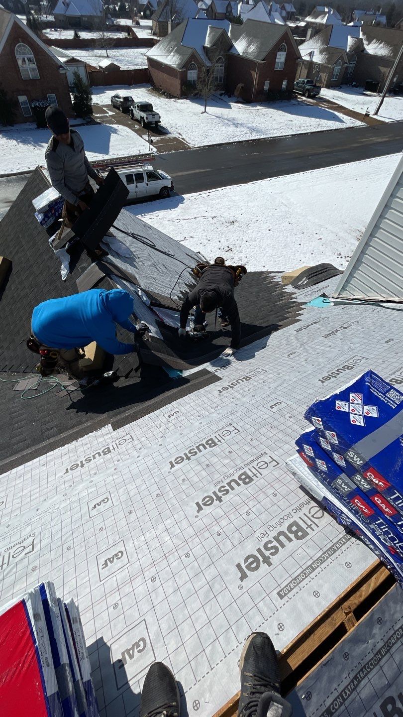 Residential Roofing Installation using GAF HDZ Roofing System  by Undersun Roofing 