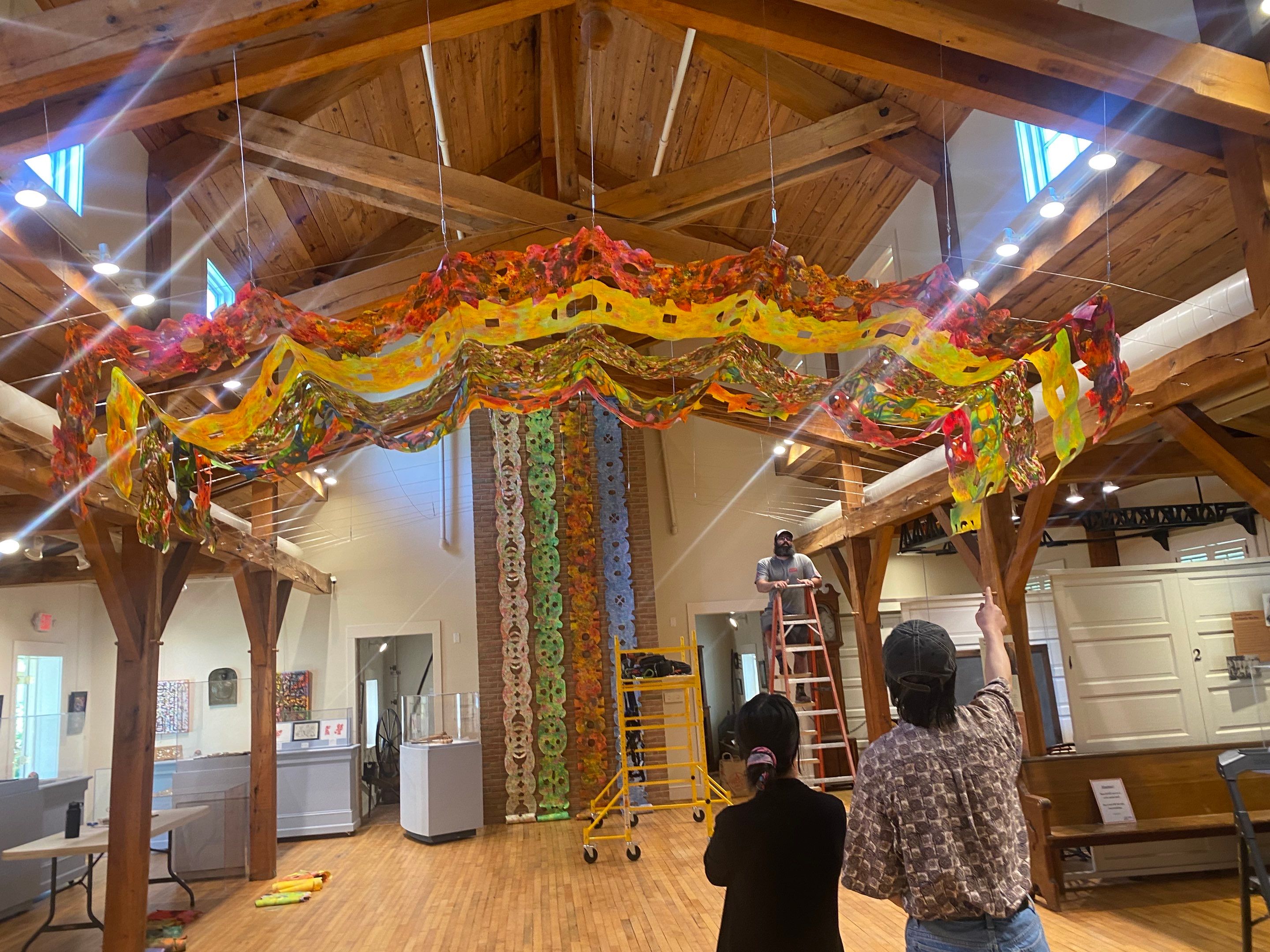 Indoor & Outdoor Art Installation by The Smet Companies, LLC