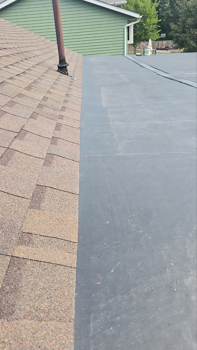 Atlas Pinnacle, Color, Heatherblend, Drip Edge, Color, Royal Brown by Eagle Eye Roofing