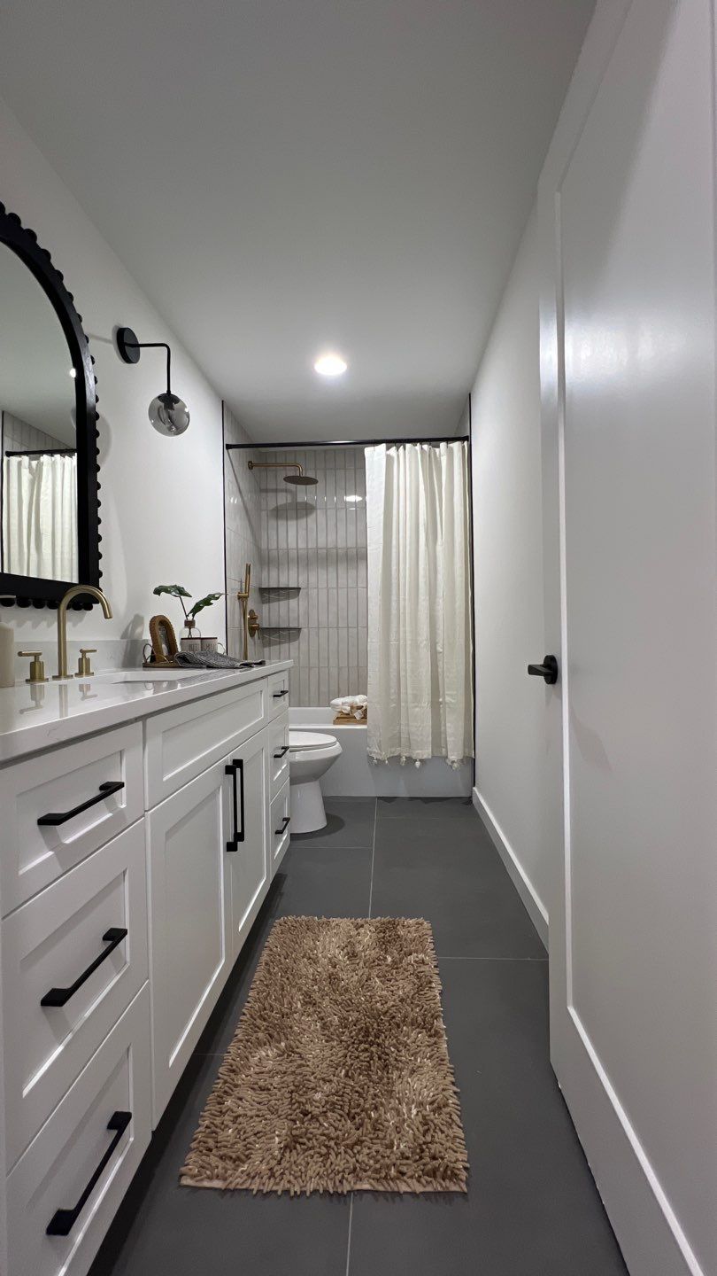 Full Interior and Exterior Home Renovation with Finished Basement in Marietta by Swift Home Renovations