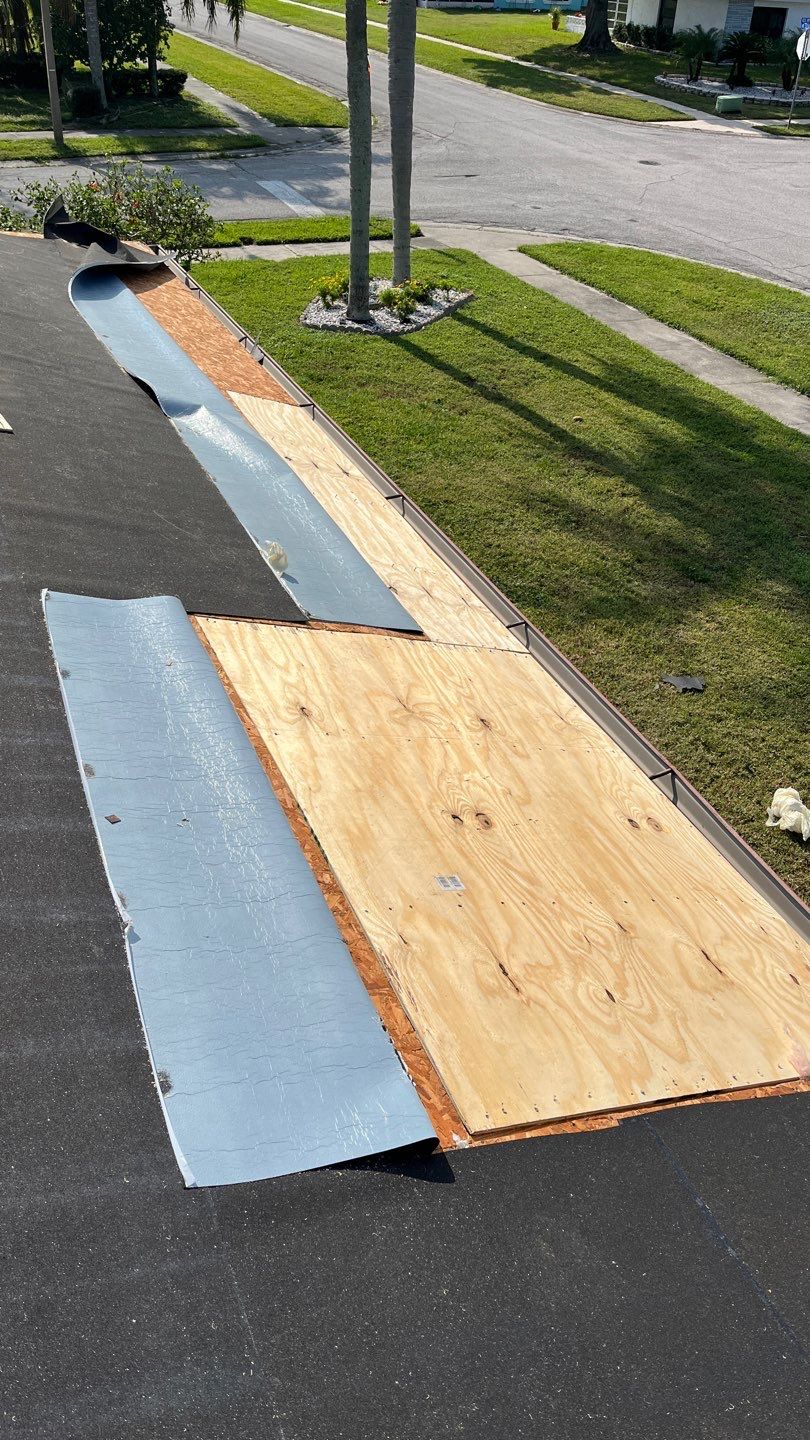 Project in Clearwater 33762 by Mitchell Roofing Company LLC 