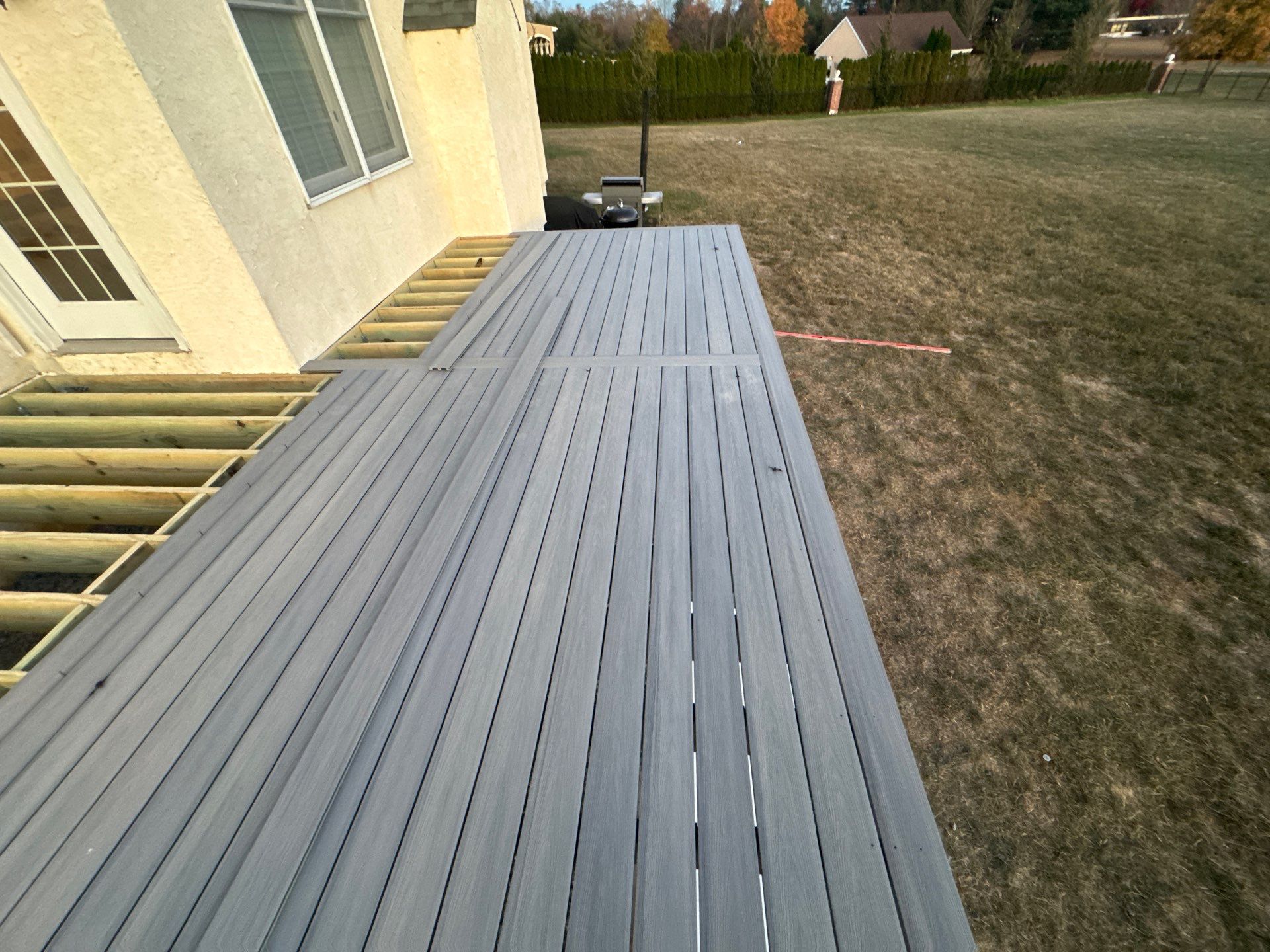 New Deck using Deckorators Venture - Color Saltwater by deck guardian