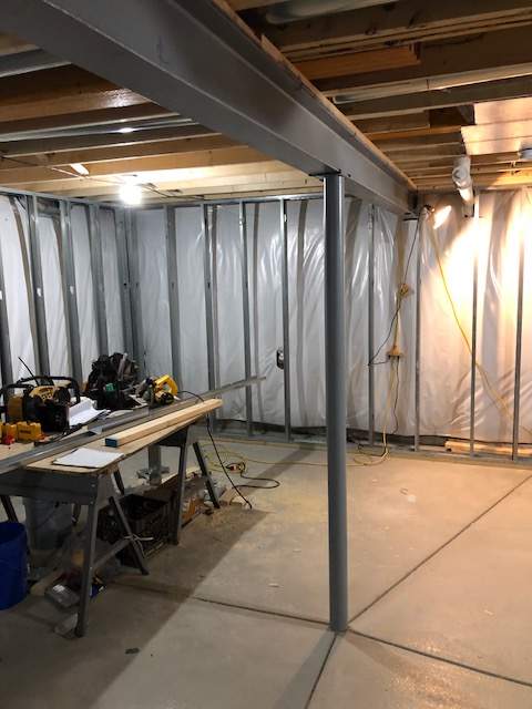 Basement Remodel by Ivy Lea Construction