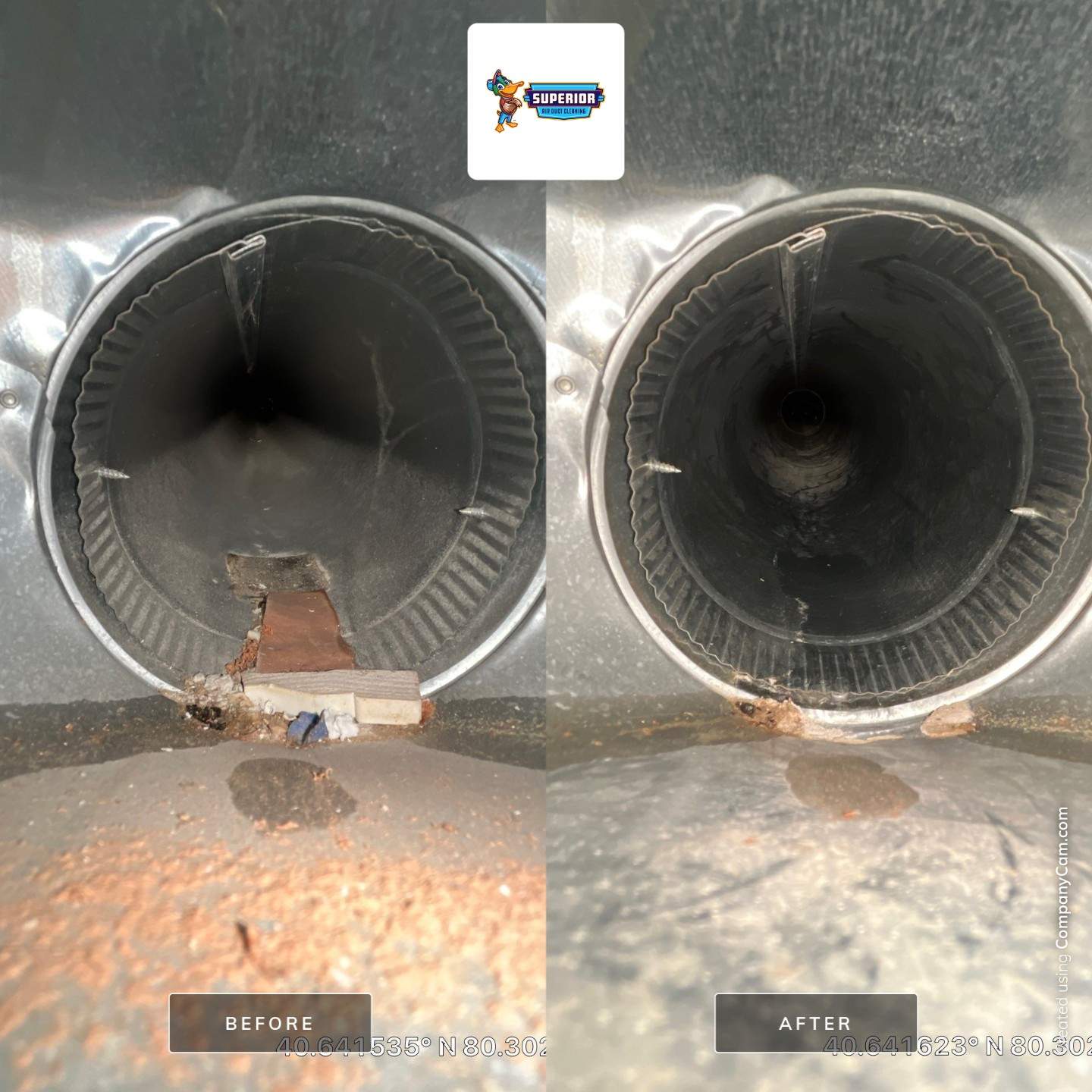 Air Duct Cleaning With a Vacuum Truck in Aliquippa, PA by Superior Air Duct Cleaning