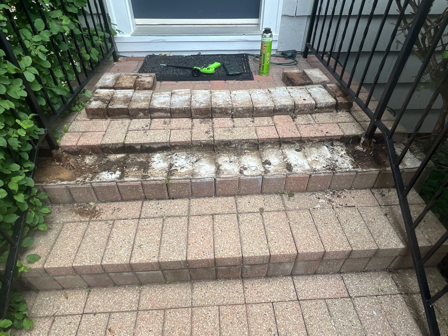 Brick paver clean, sand and seal. using Surebond SB-1300 by Northern Power Washing LLC.