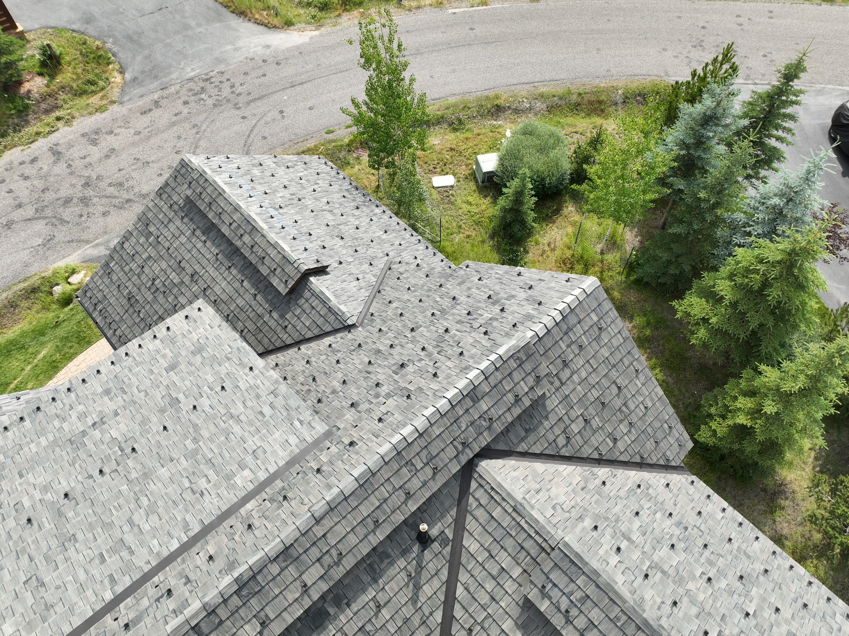 Brava Shake - Canyon Gray  by Montana Roofing Solutions