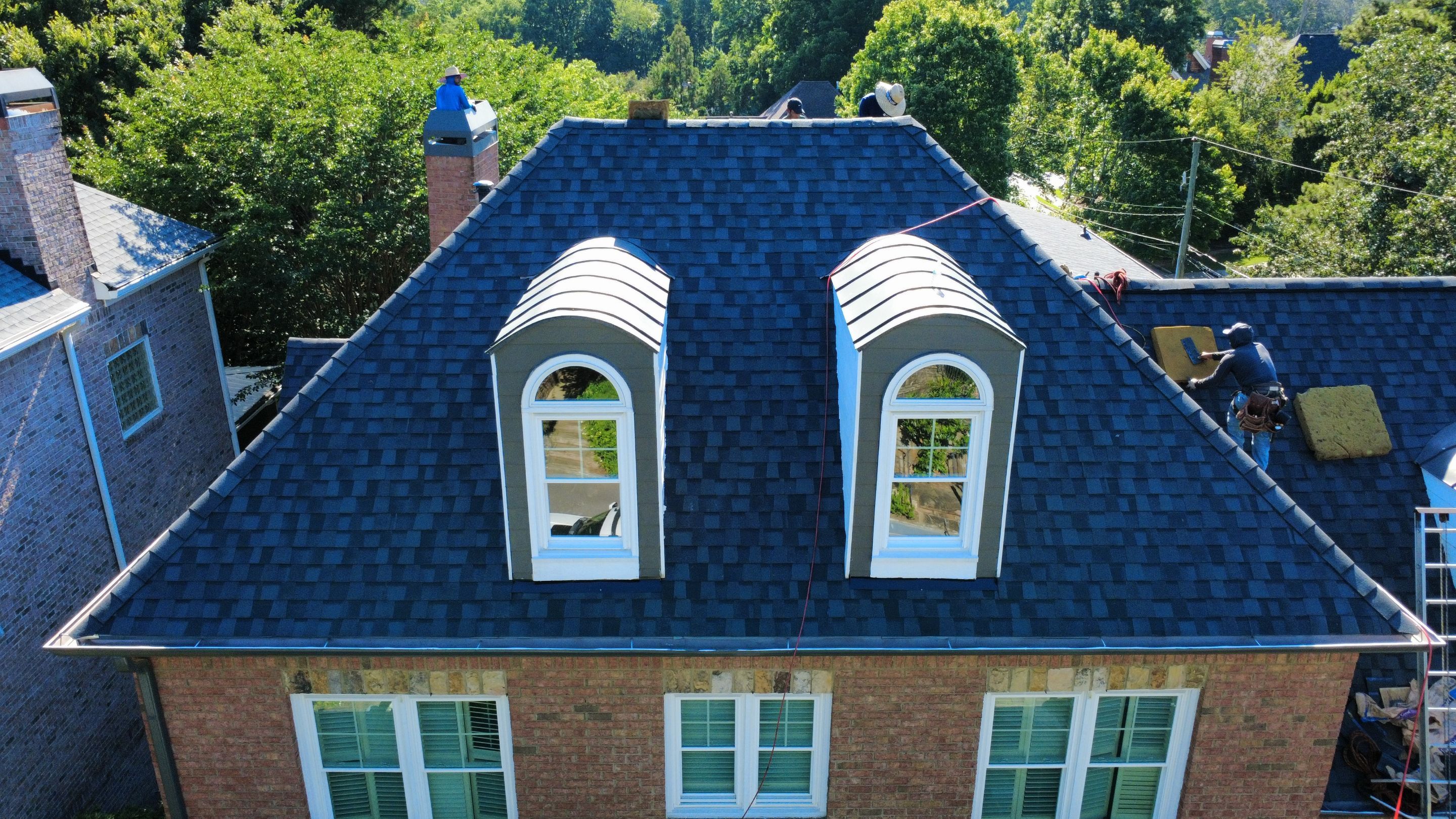 Atlanta, GA Roof Replacement CertainTeed Landmark Pro Max Def Moire Black by Reset Roofing