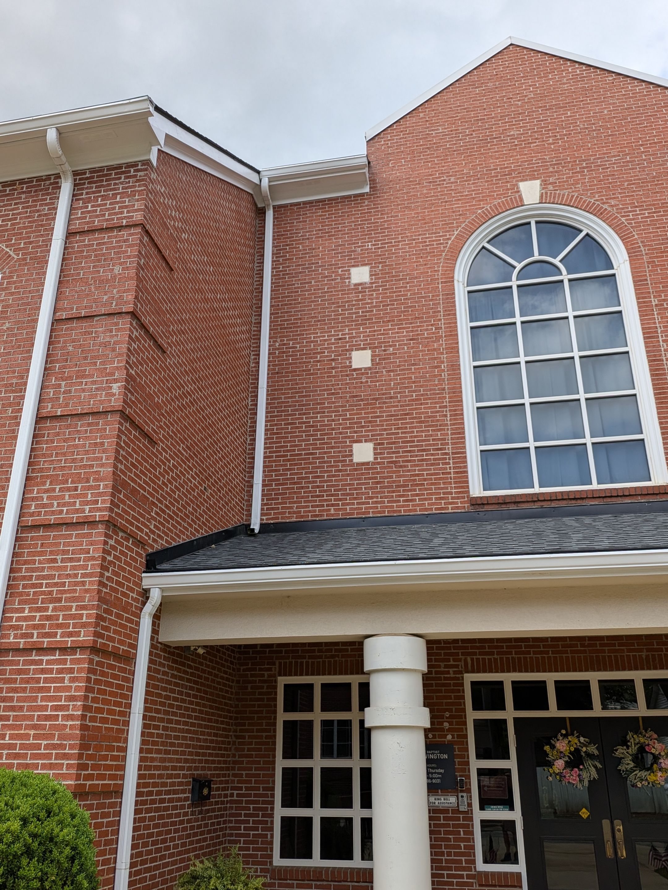 Commercial Maintenance and Wood Repair for First Baptist Church in Covington by PGP Surface Solutions, LLC