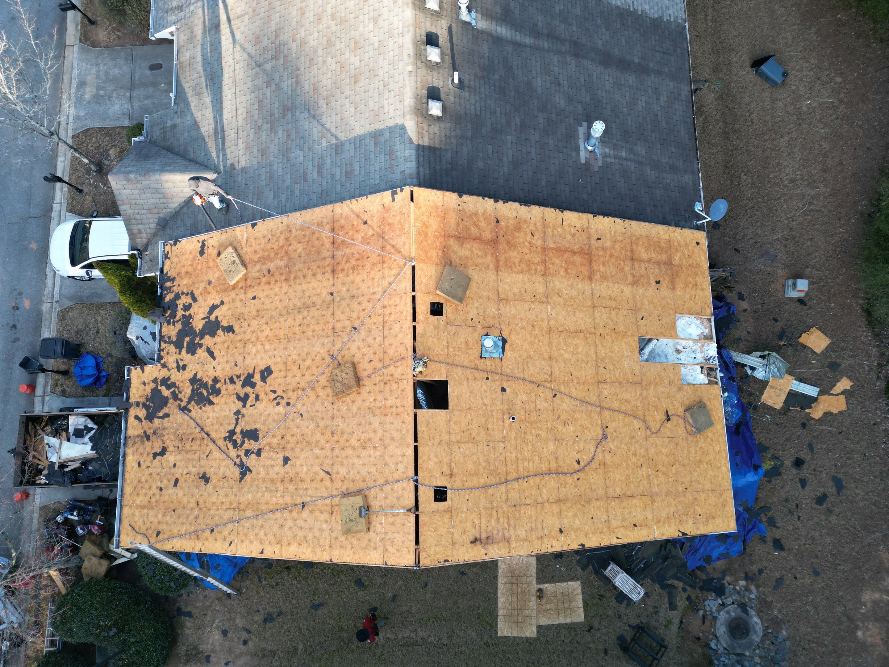 Roof replacement by Deerfield Roofing LLC