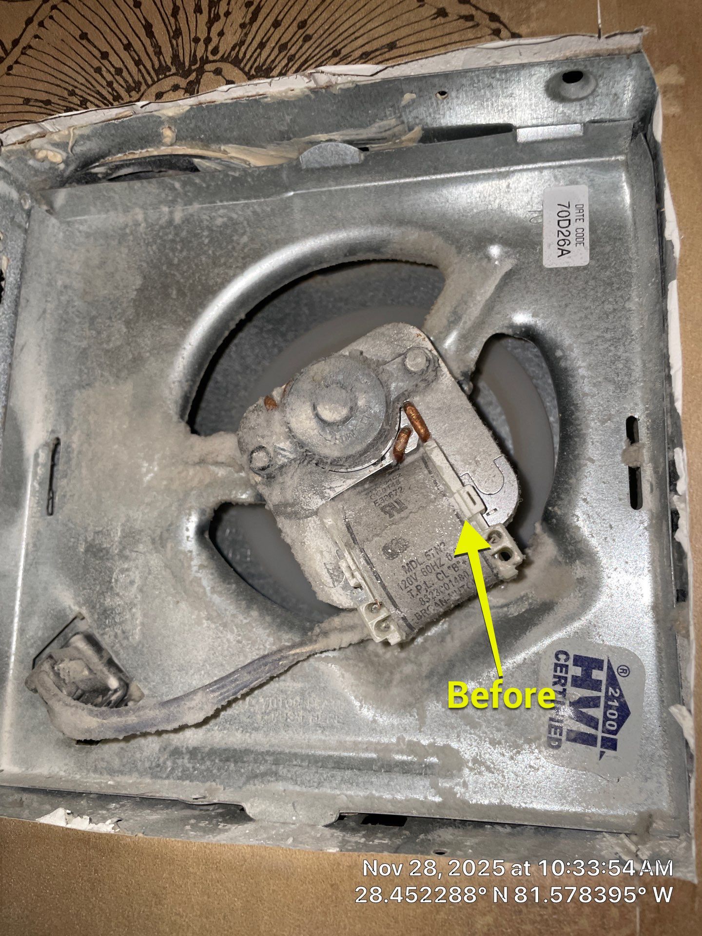 Air Duct and Bathroom Exhaust Fans Cleaning Boot Repair in Windermere by Hygienic Air, Inc