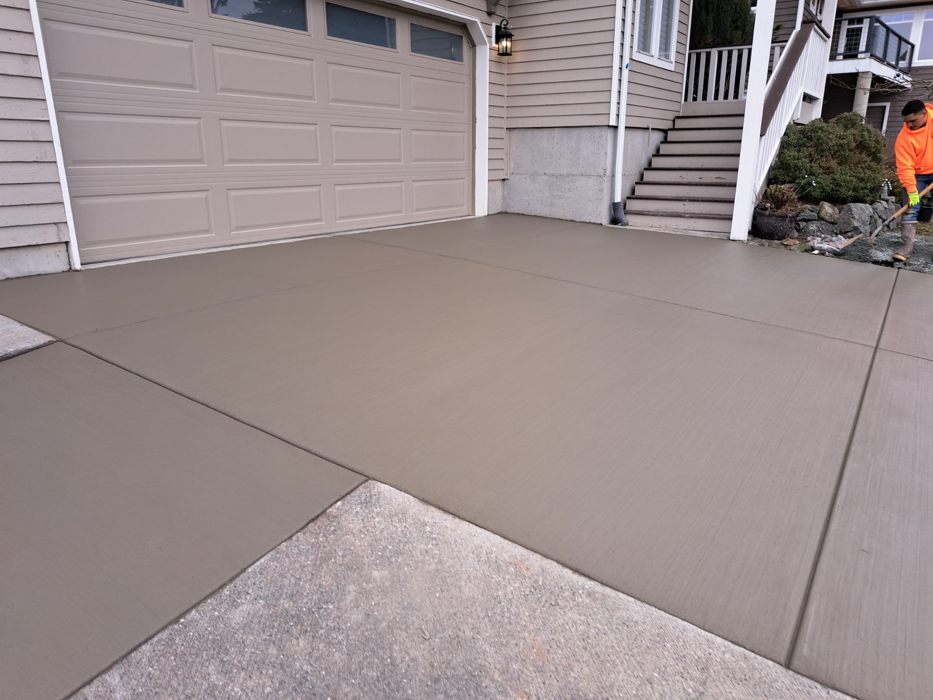 Concrete Driveway Renovation | Freeland  by Jireh Asphalt & Concrete Inc 