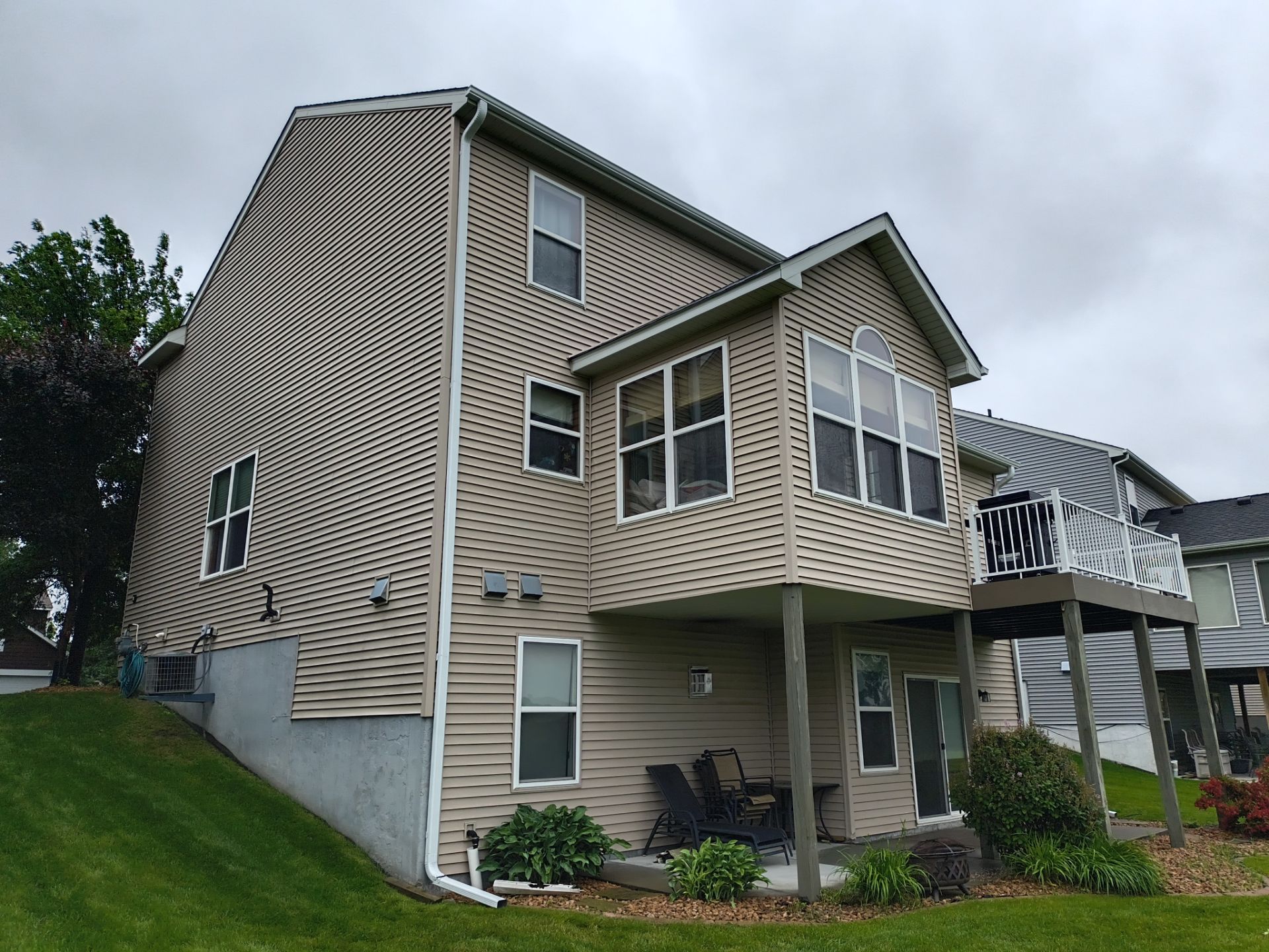 5" Seamless Gutter Installation – St. Michael, MN by Next Level Seamless Gutters / Exteriors Inc.