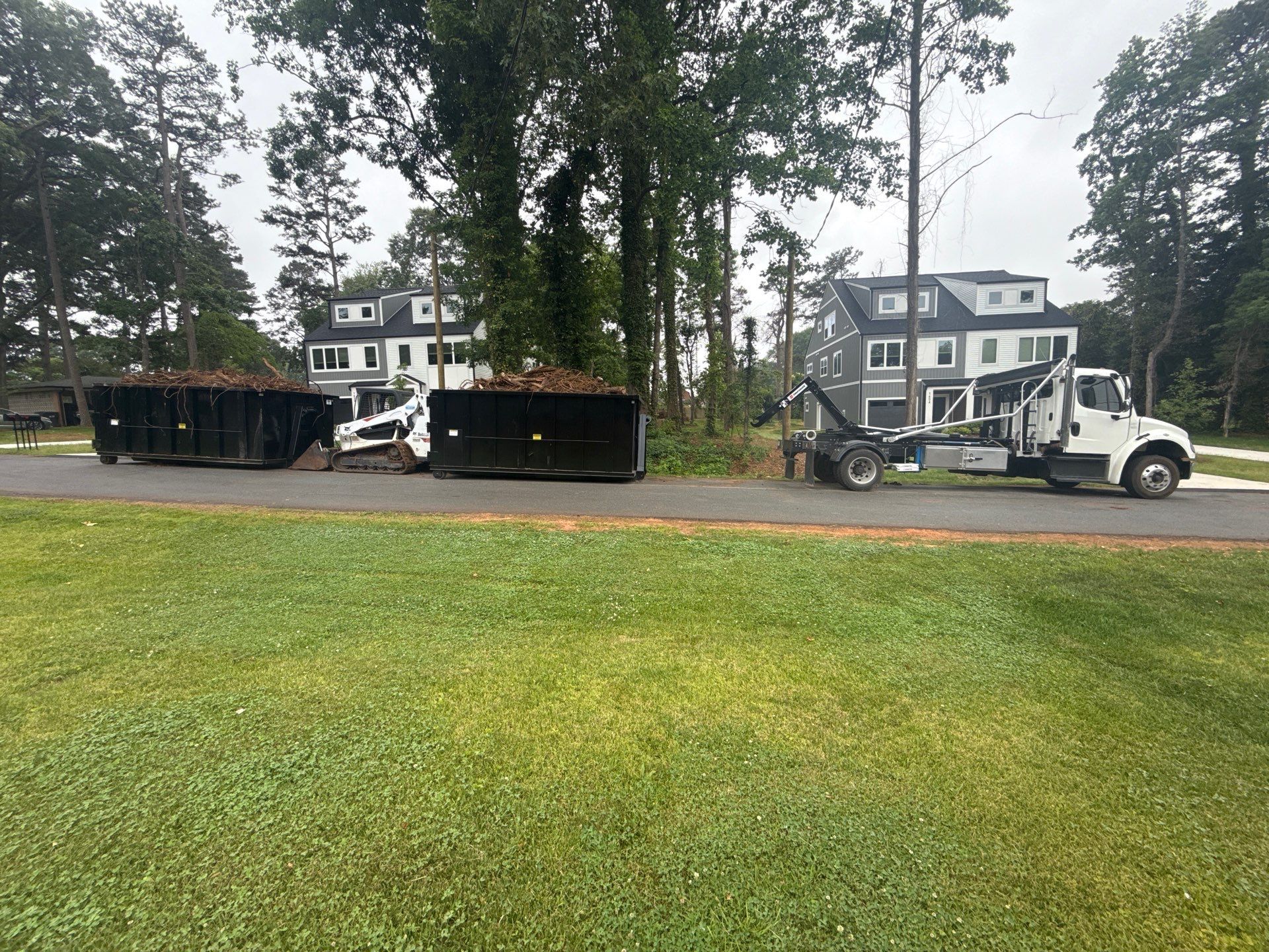 Project in Charlotte by Badger Hauling