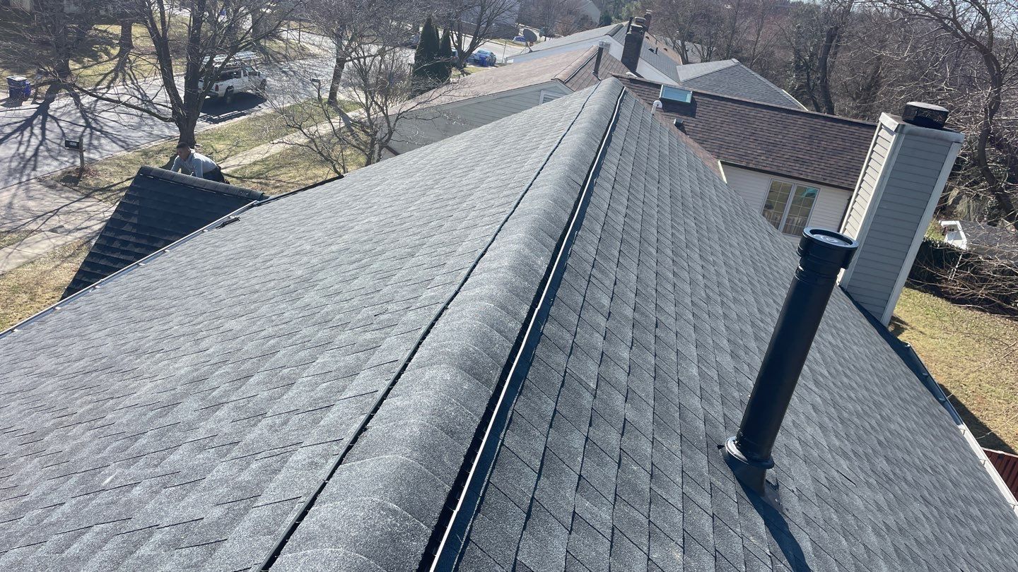 Roof Replacement - GAF Timberline HDZ (Charcoal) by American Home Contractors