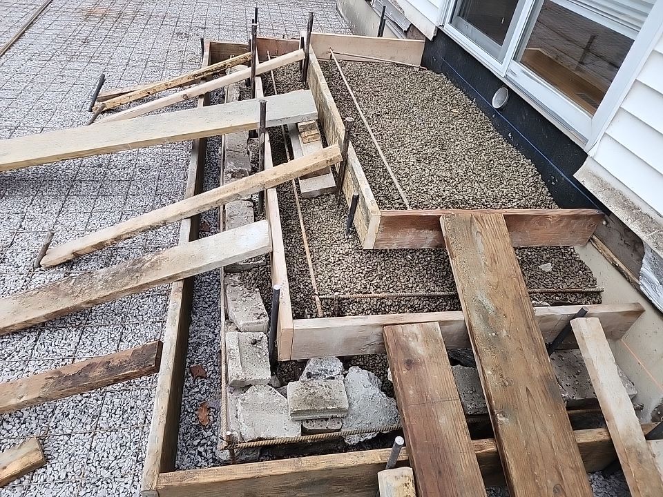 Stamped Concrete by Ivy Lea Construction