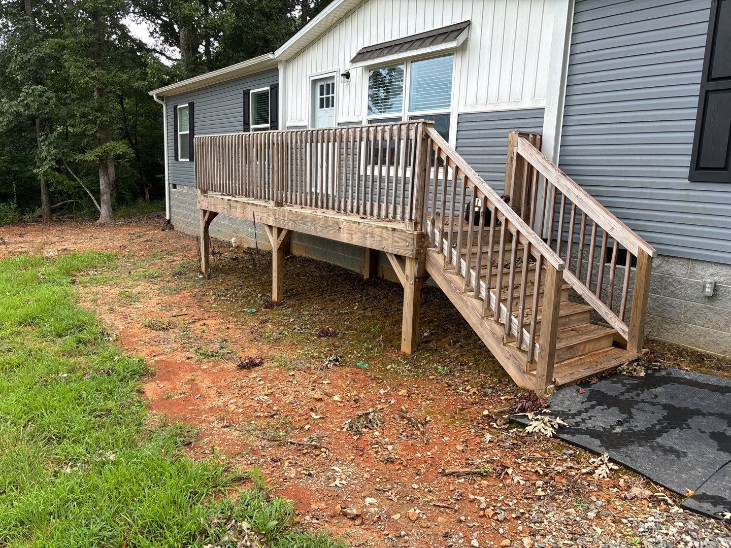 Weathered Deck using Wood Sealant by DuraSeal