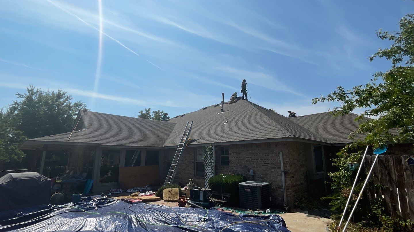 Residential Roofing Installation using GAF Natural Shadow  by A & H Roofing and Contracting