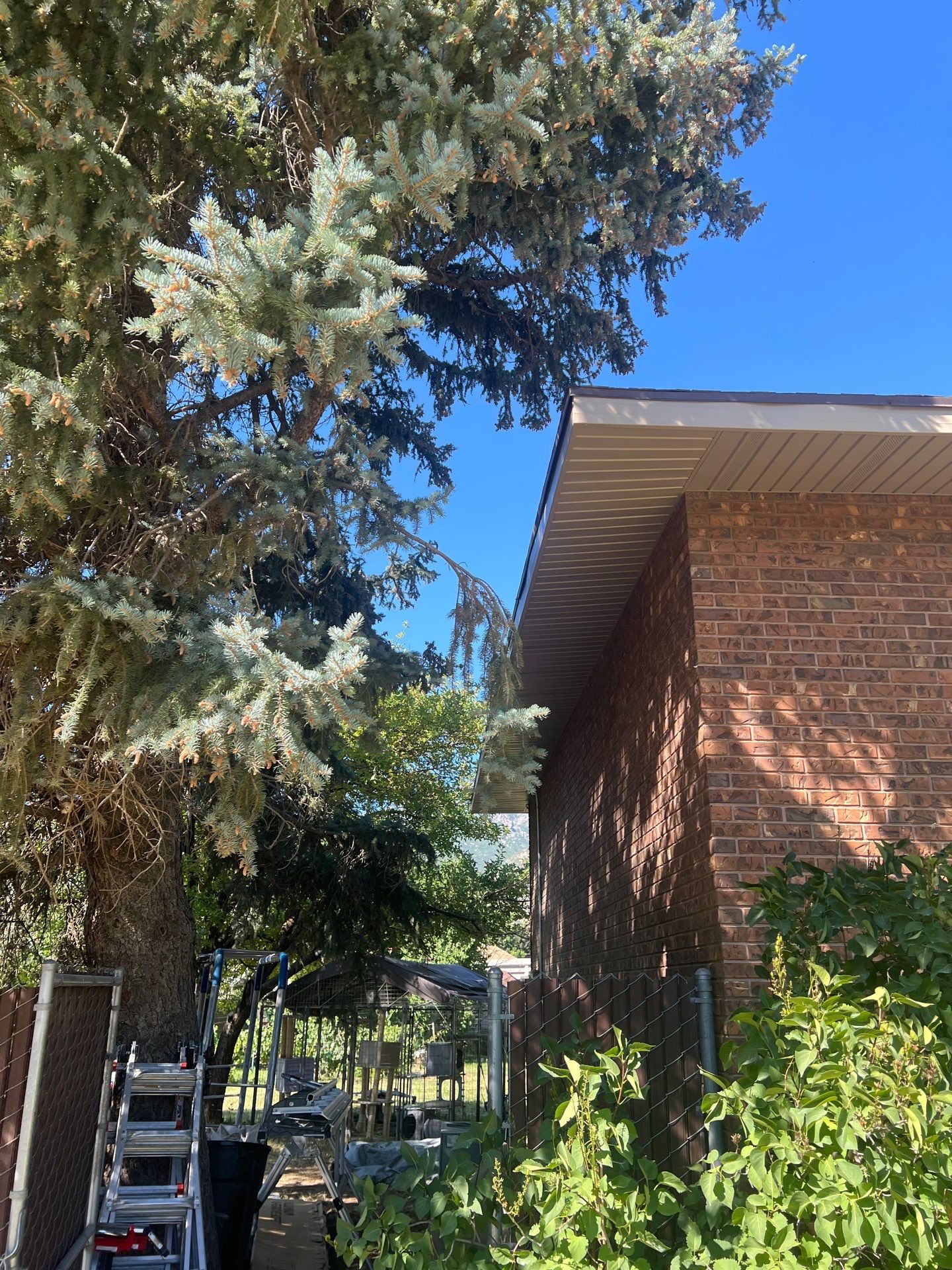 Project in South Weber by Emerald Gotcha Gutters 