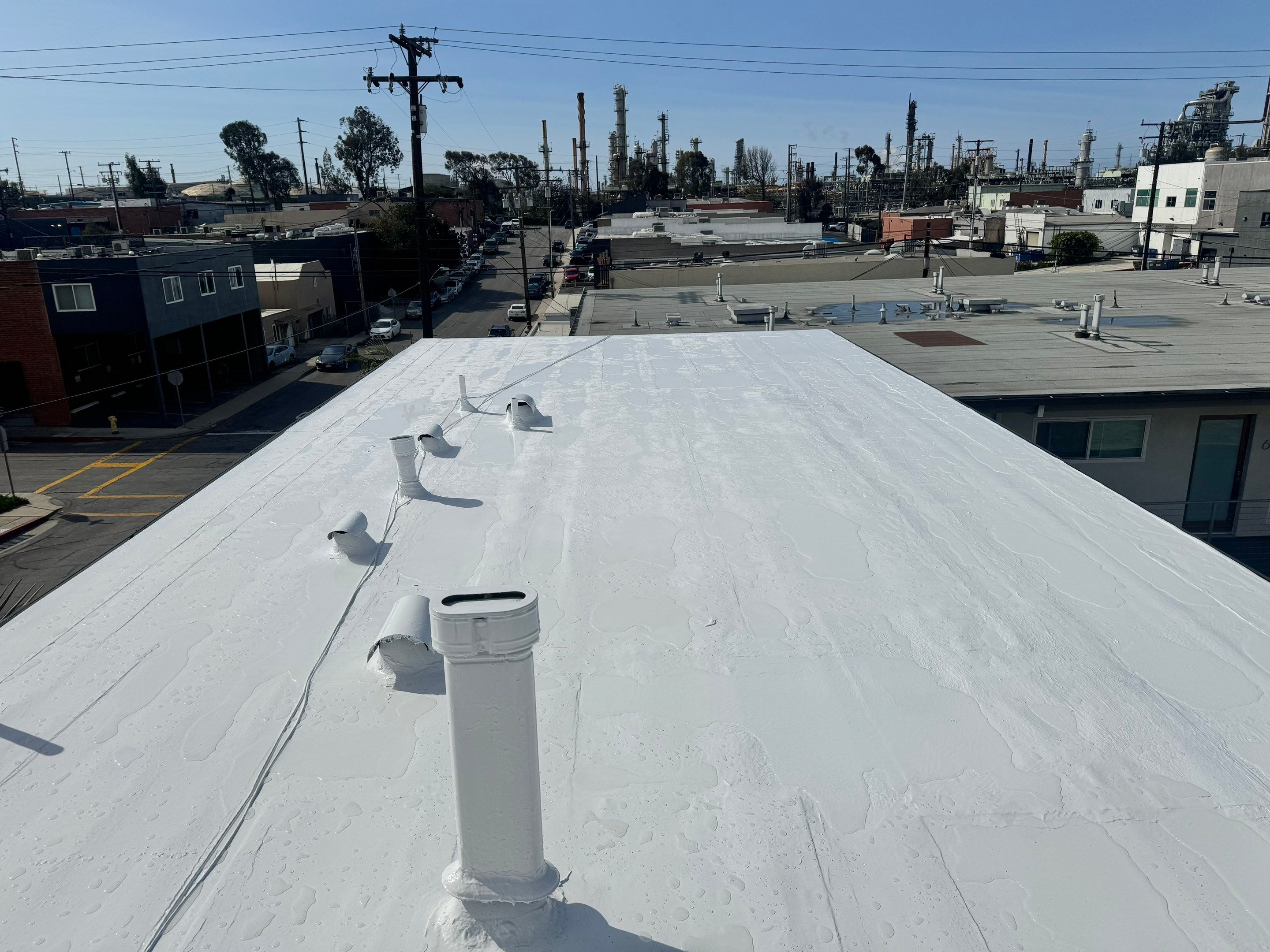 Project in El Segundo by T&G Roofing