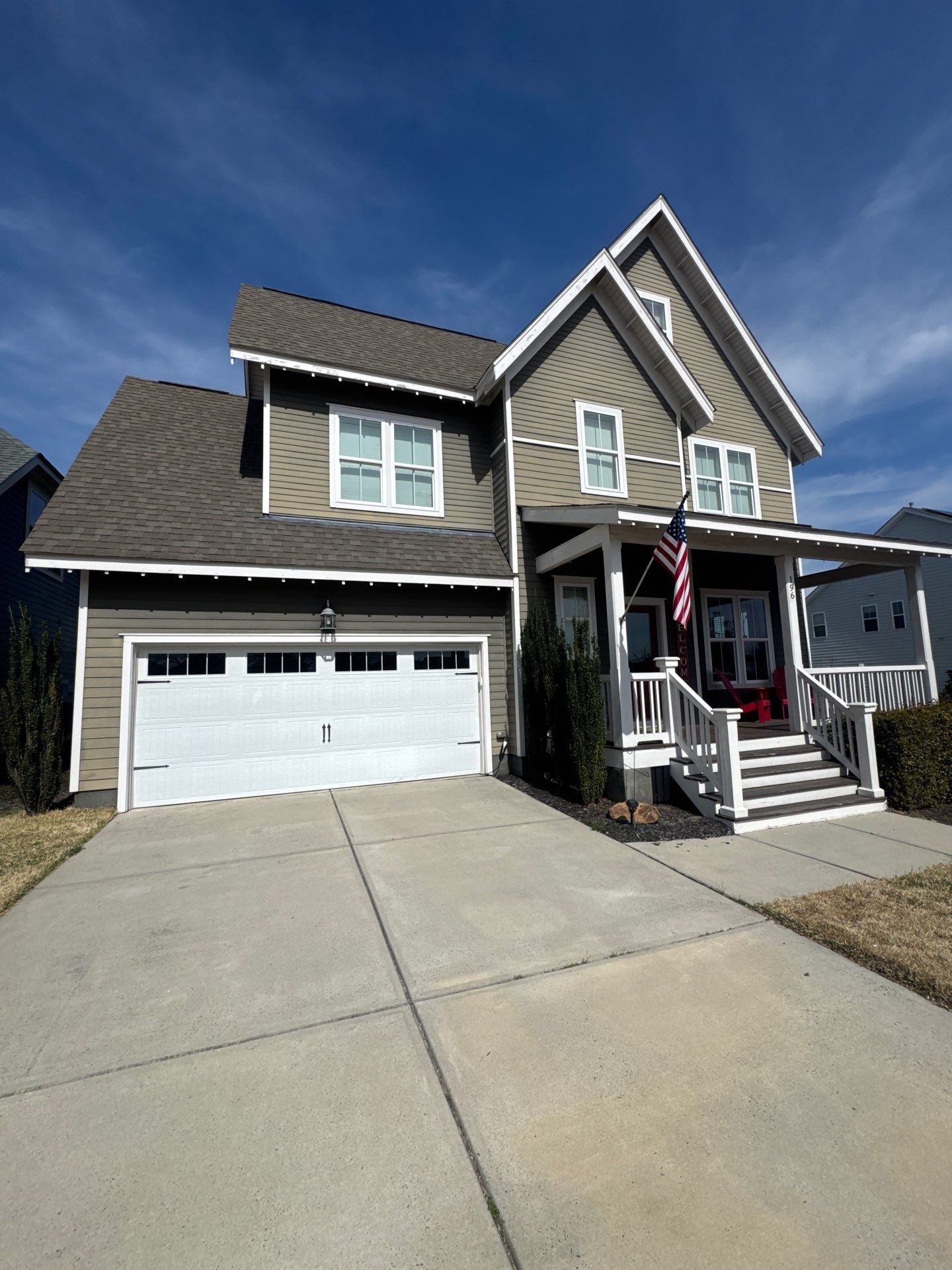 Full exterior painting by GonzalezPainters & Contractors Inc 
