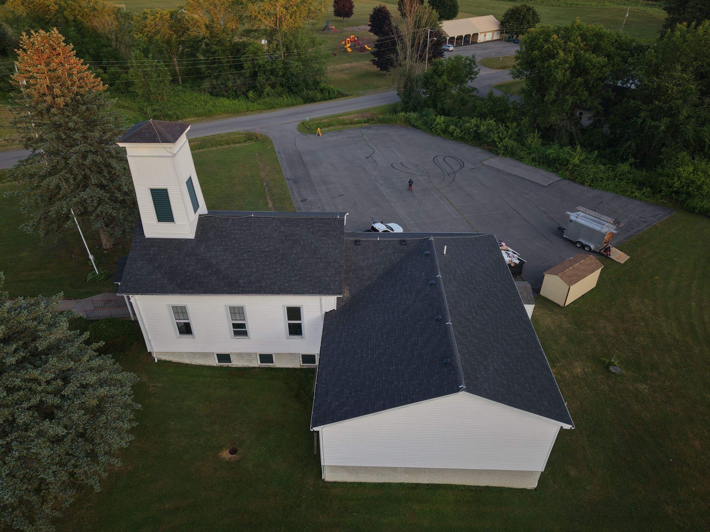 Church Roof Replacement in Utica, NY | West Schuyler United Methodist Church by Alpha Omega Roofing LLC