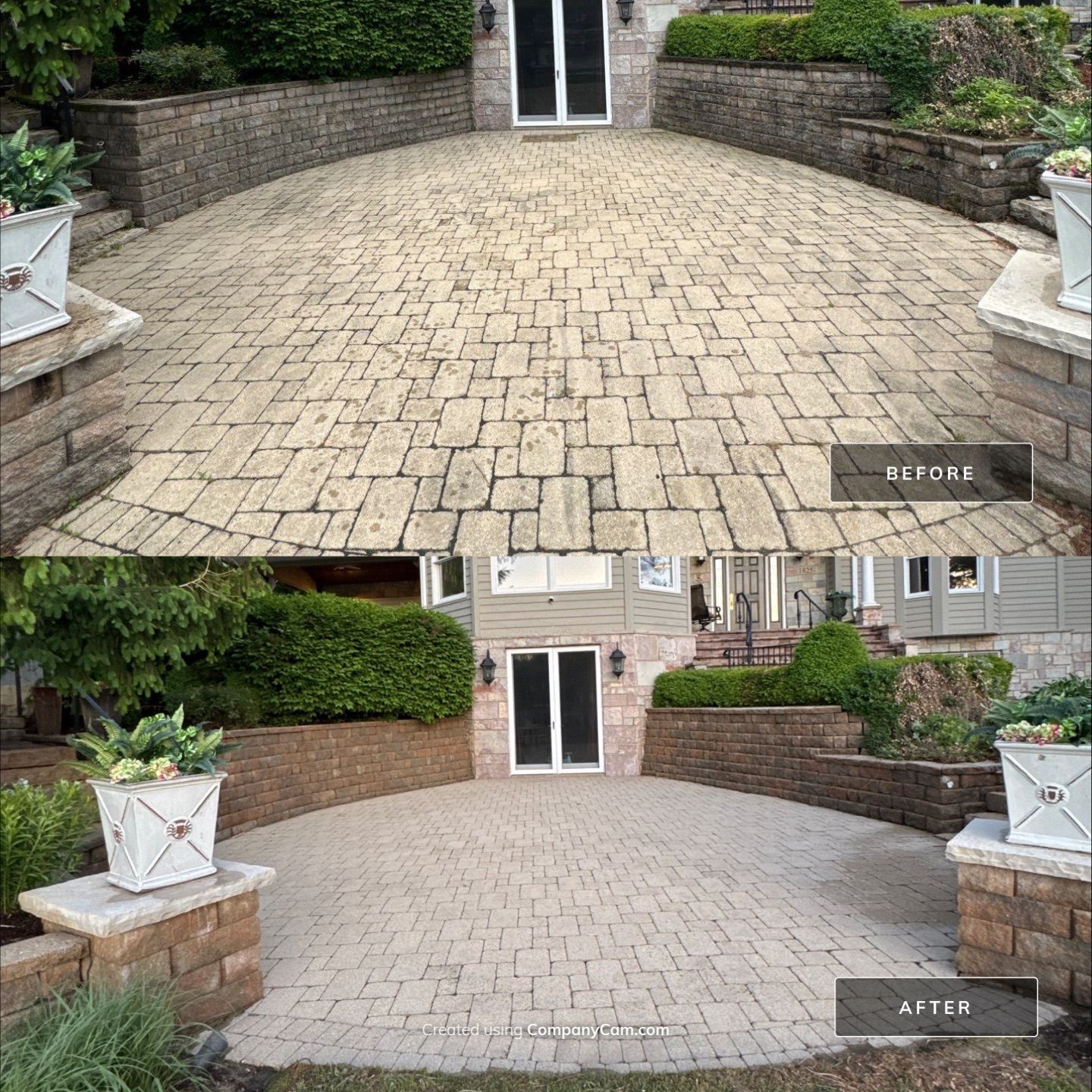 Project in Algonquin by Simmons Power & Soft Washing