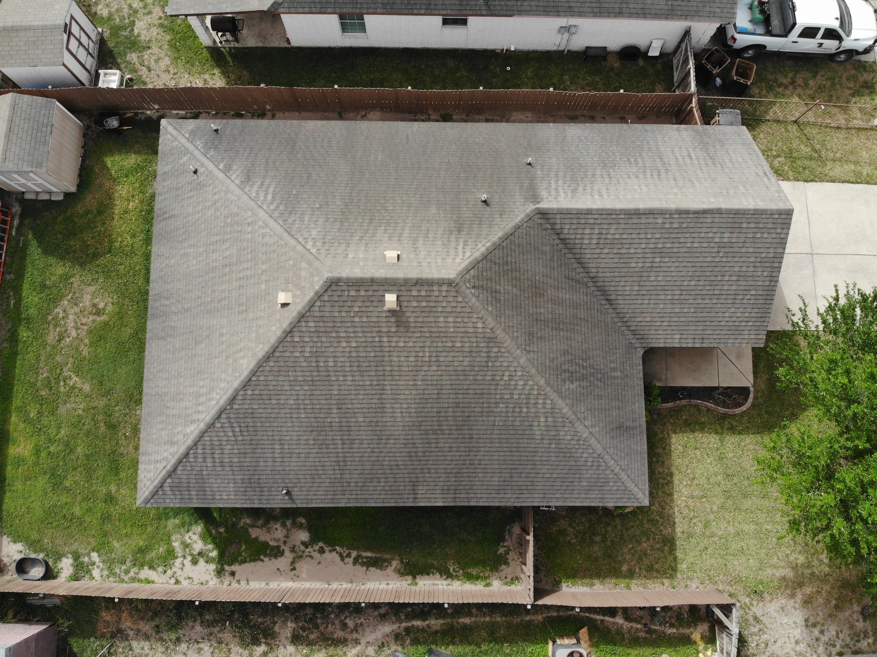 Shingle Roof Replacement Project  by Bison Roofing  