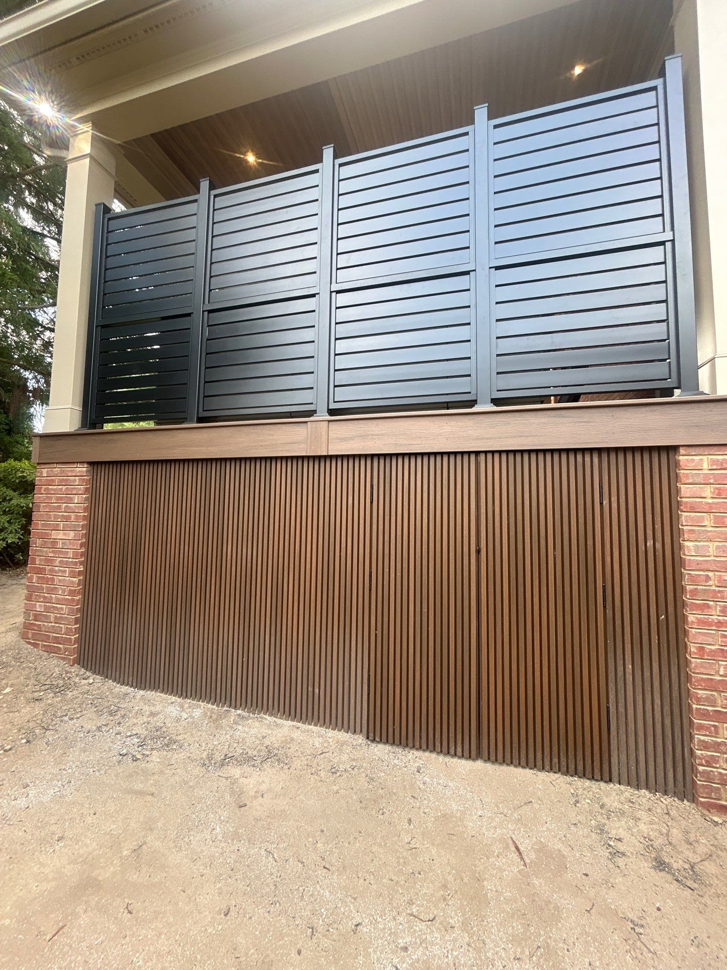 TimberTech Aluminum Deck Installation in Greer by Odio Custom Builders