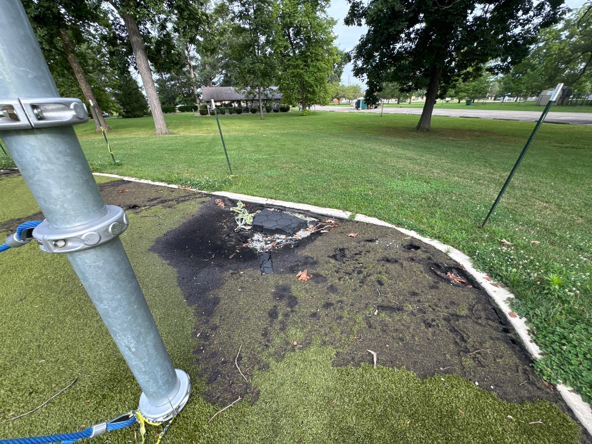 Baker Park Burn Repair by ForeverLawn NEIN/INDY