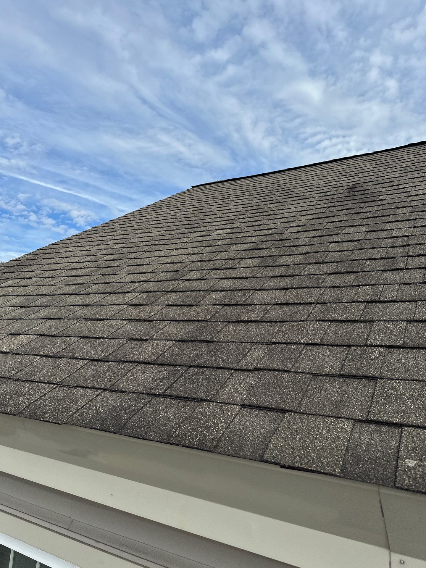 Textured Black Meal Roof by Esh Builders
