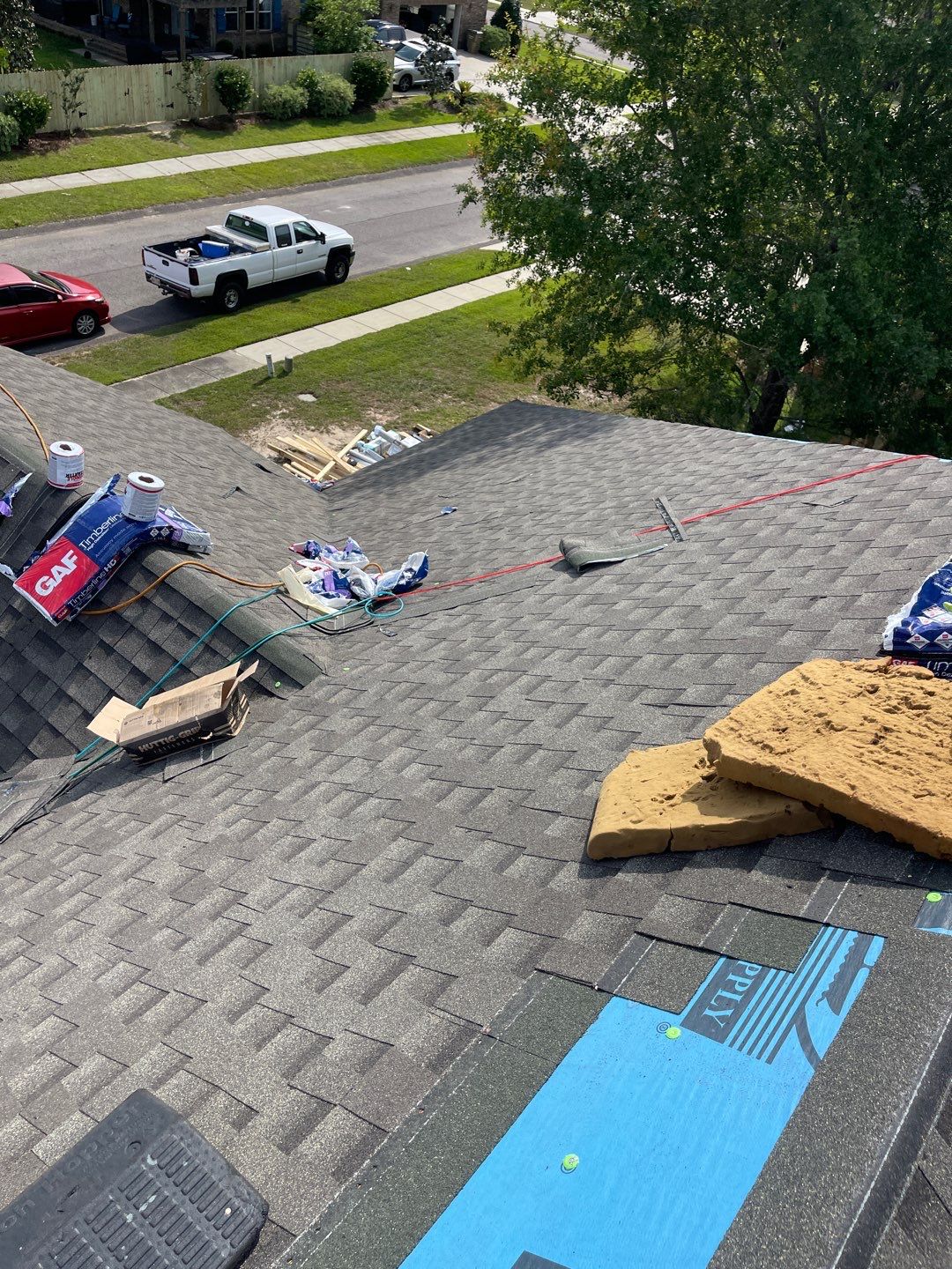Residential Roofing Installation using Roof Replacement by American Roofing & Construction LLC