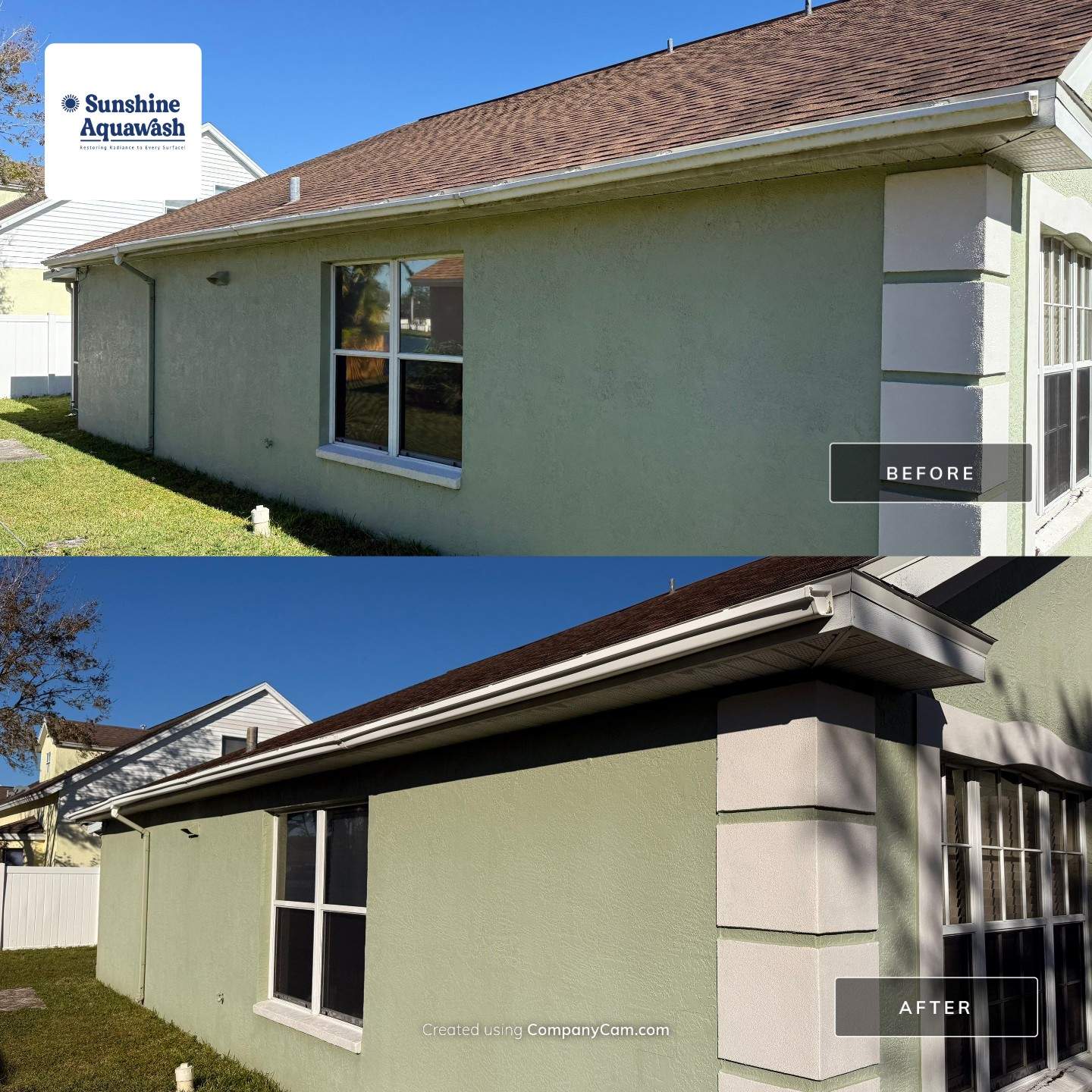 Complete Exterior Cleaning – Driveway, House Wash & More in Palmetto, FL by Sunshine AquaWash