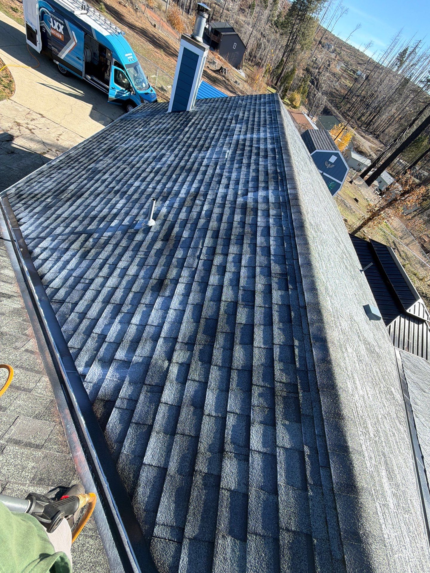 Roof Rejuvenation using Roof Maxx Treatment by Roof Maxx of Folsom
