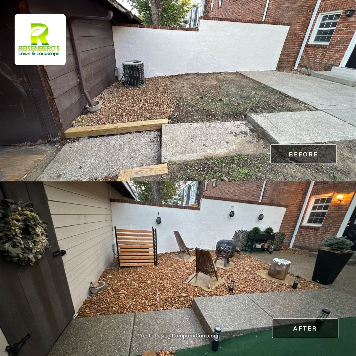 Courtyard Overhaul by Reisenberg’s Lawn & Landscape, LLC