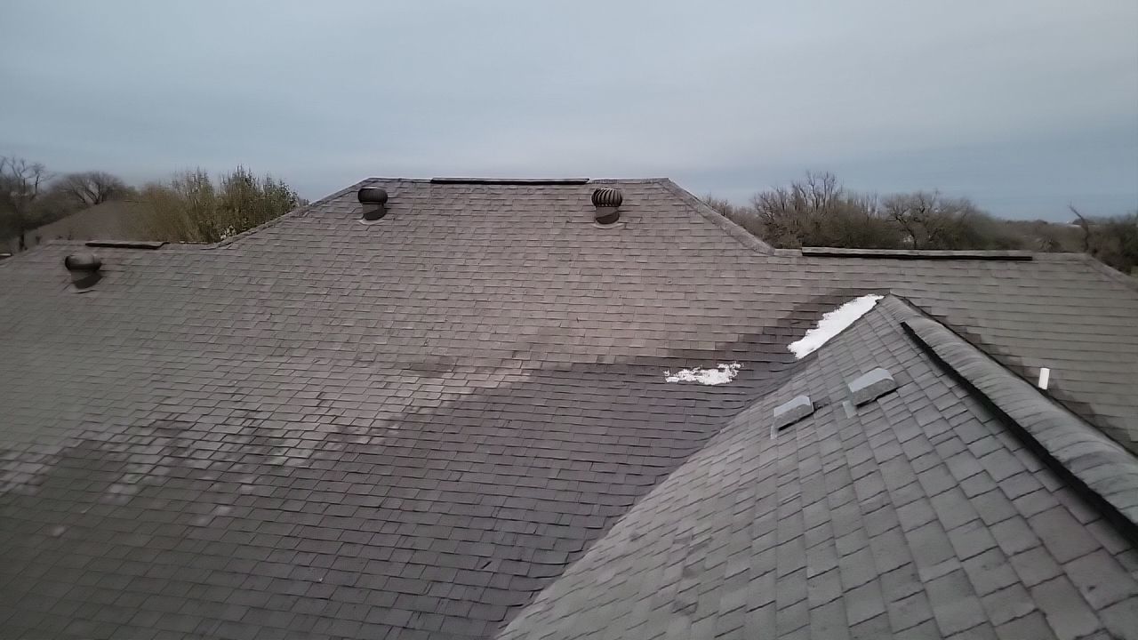 Residential Roof Replacement using Owens Corning - Duration - Colonial Slate by Action Exteriors Austin