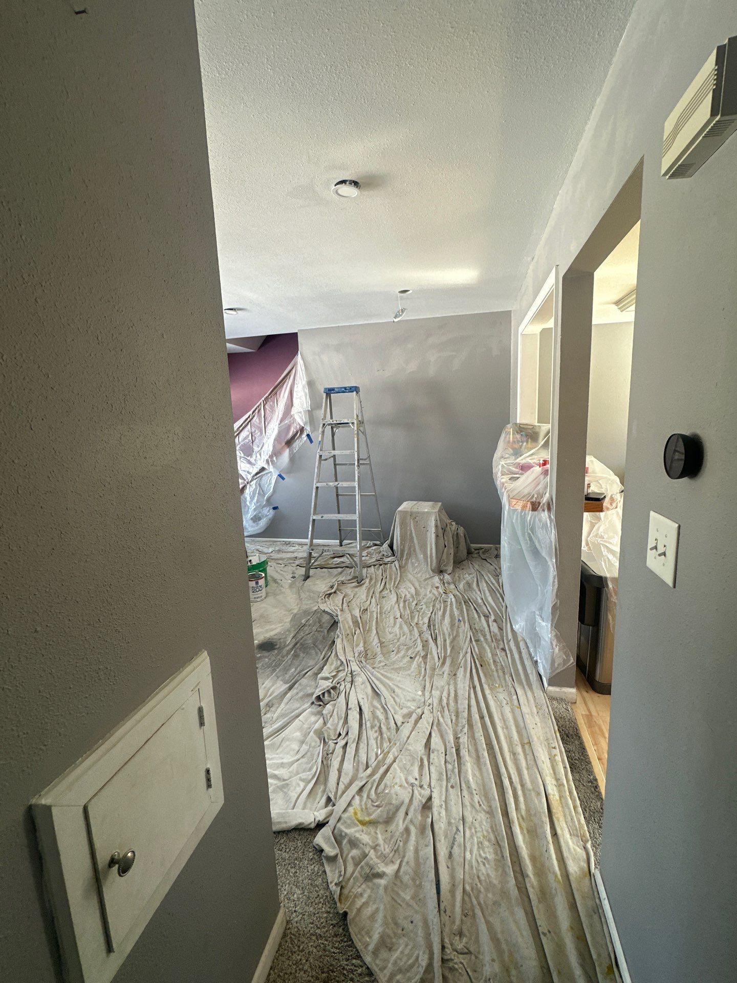 Interior Painting and Ceiling Repair Services in Franklin Wisconsin by OCS Contracting Services