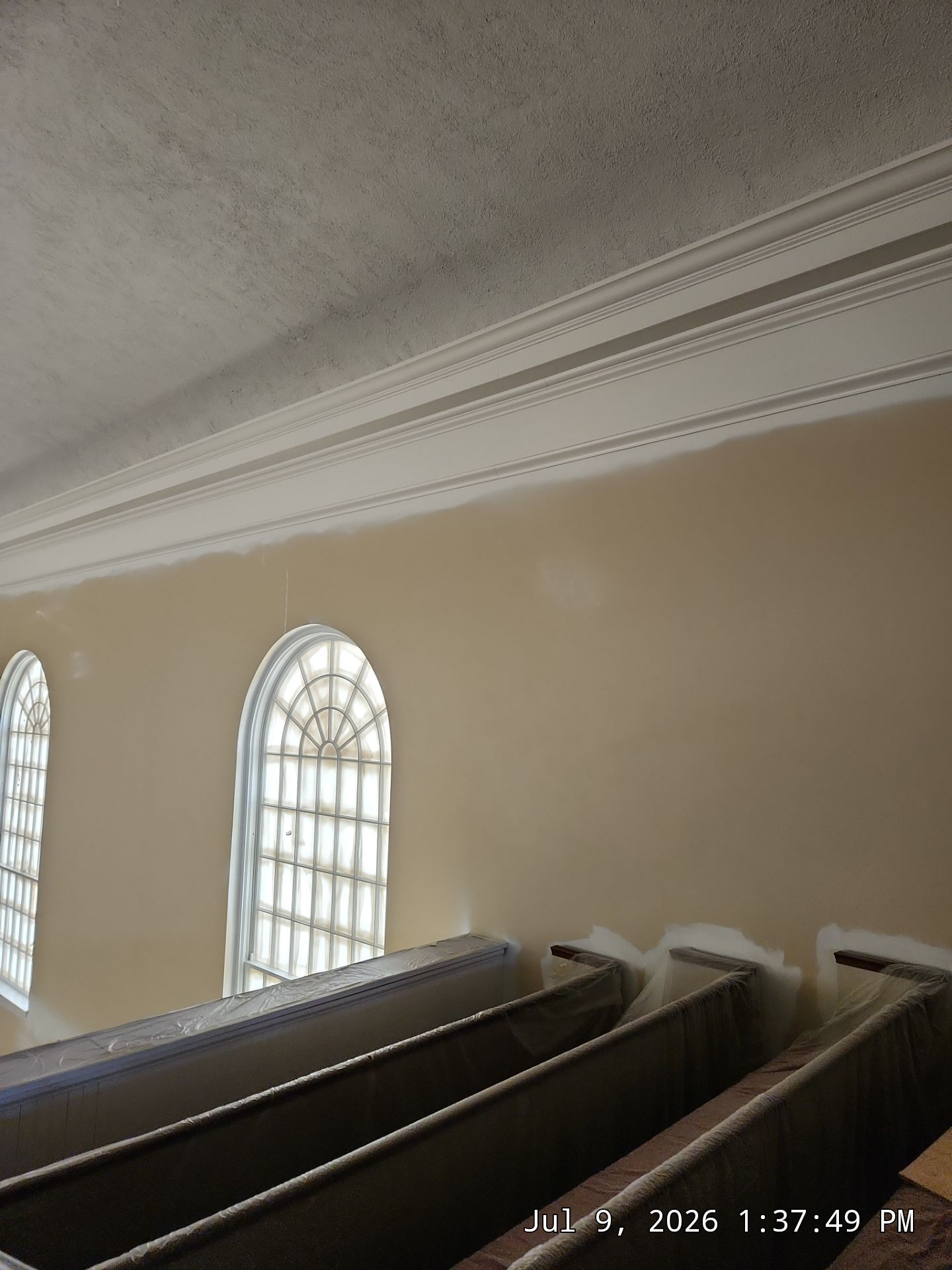 Interior Church Painting and Sanctuary Refresh in Sioux Falls by Select Painting, Coatings & Garage Cabinets