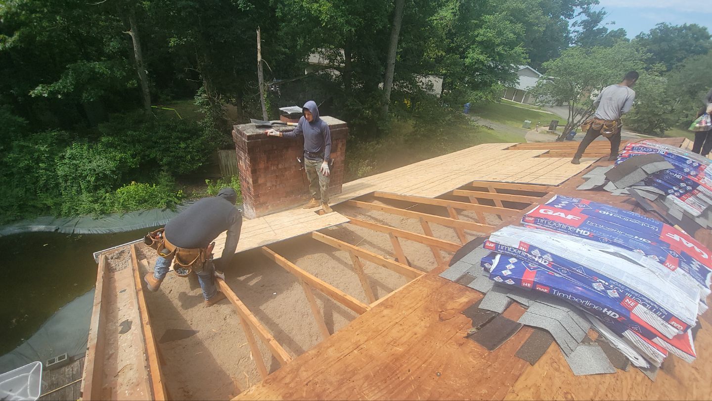 Roof Installation using GAF Timberline HDZ by ExteriorPros