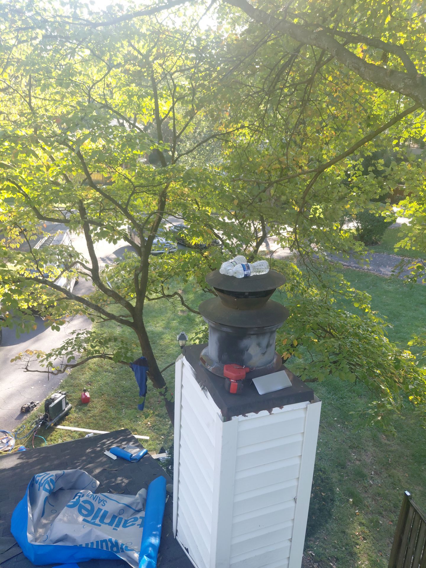 Falls Church: Residential Roof Replacement with CertainTeed Landmark in Moire Black  by RM Banning, Inc.