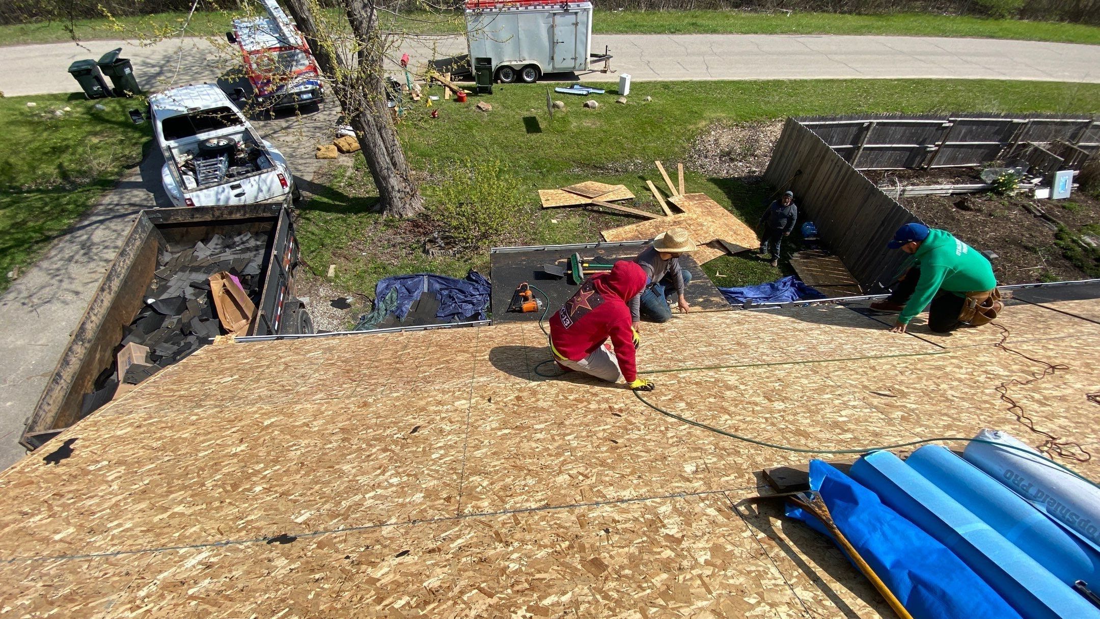 Roof Replacement using CertainTeed Landmark by 180 Contractors