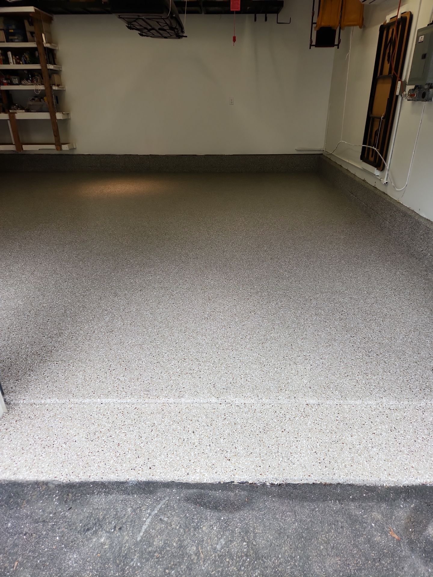 Garage Floor Coating and Crack Repair in Ramsey, New Jersey by Spectrum Painting, LLC