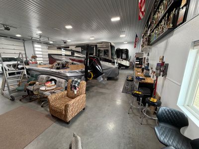 Multi-Stage Concrete Floor Coating for Egan Shop and RV Storage
